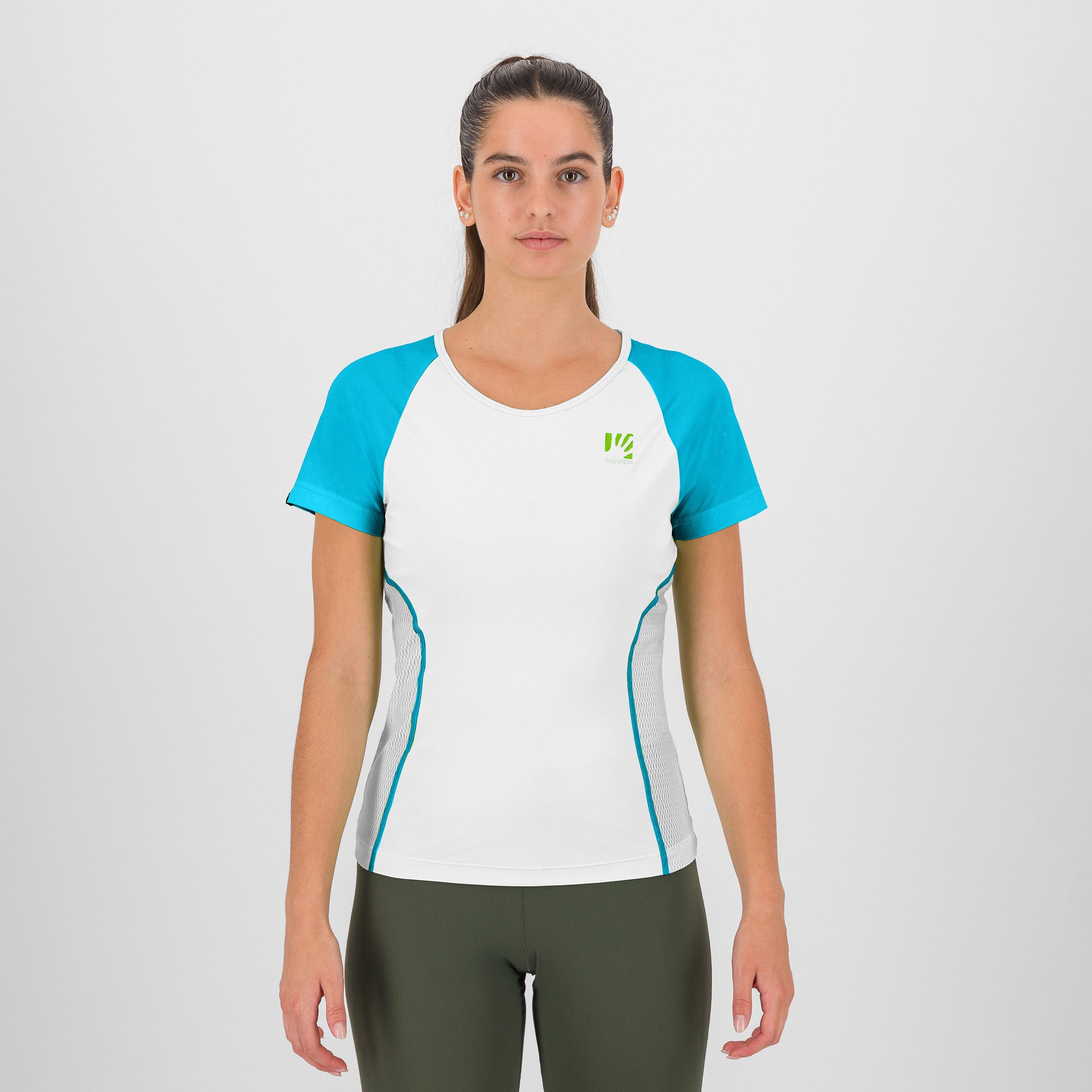 Lavaredo evo w jersey - white/blue atoll - karpos