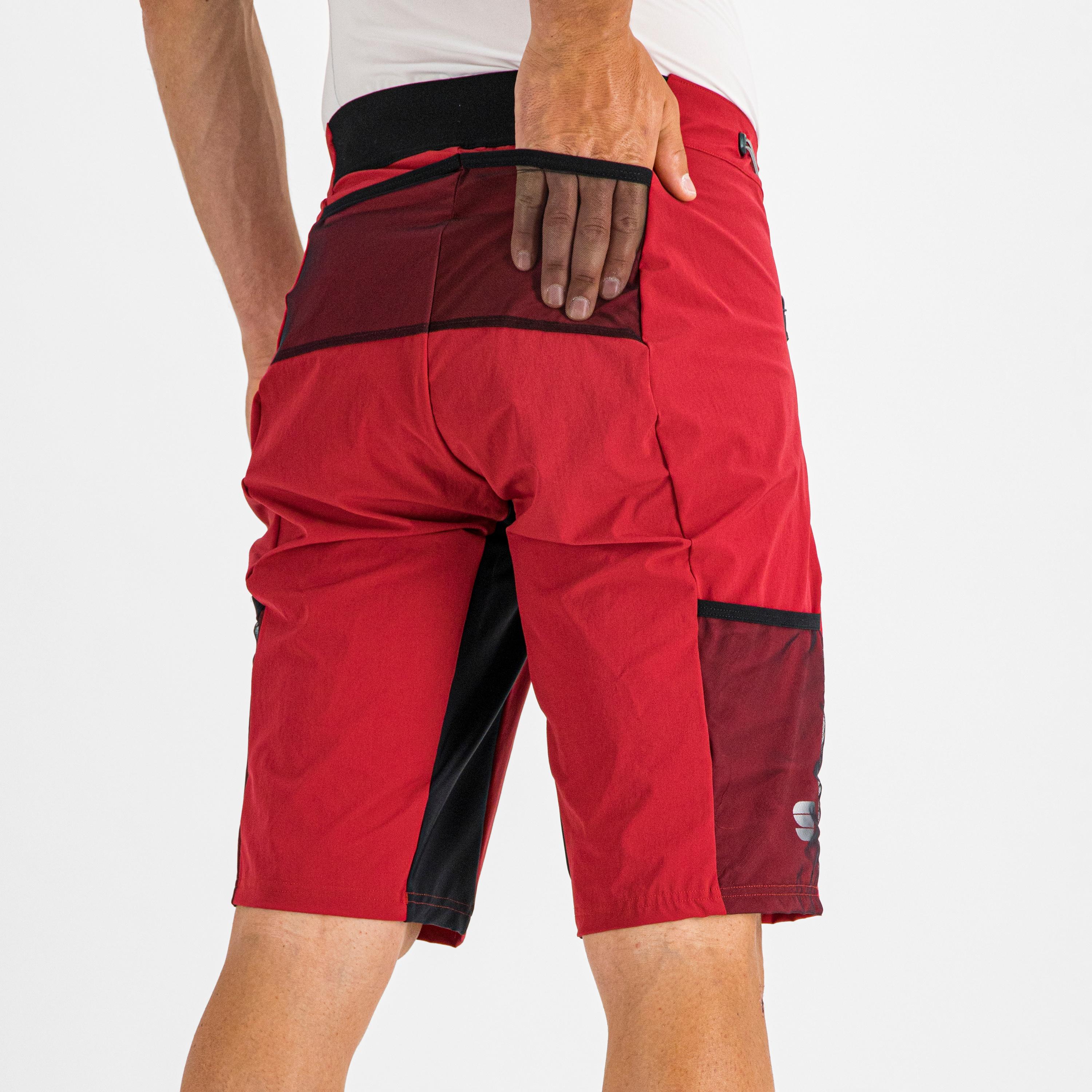 Supergiara overshort - red rumba - sportful