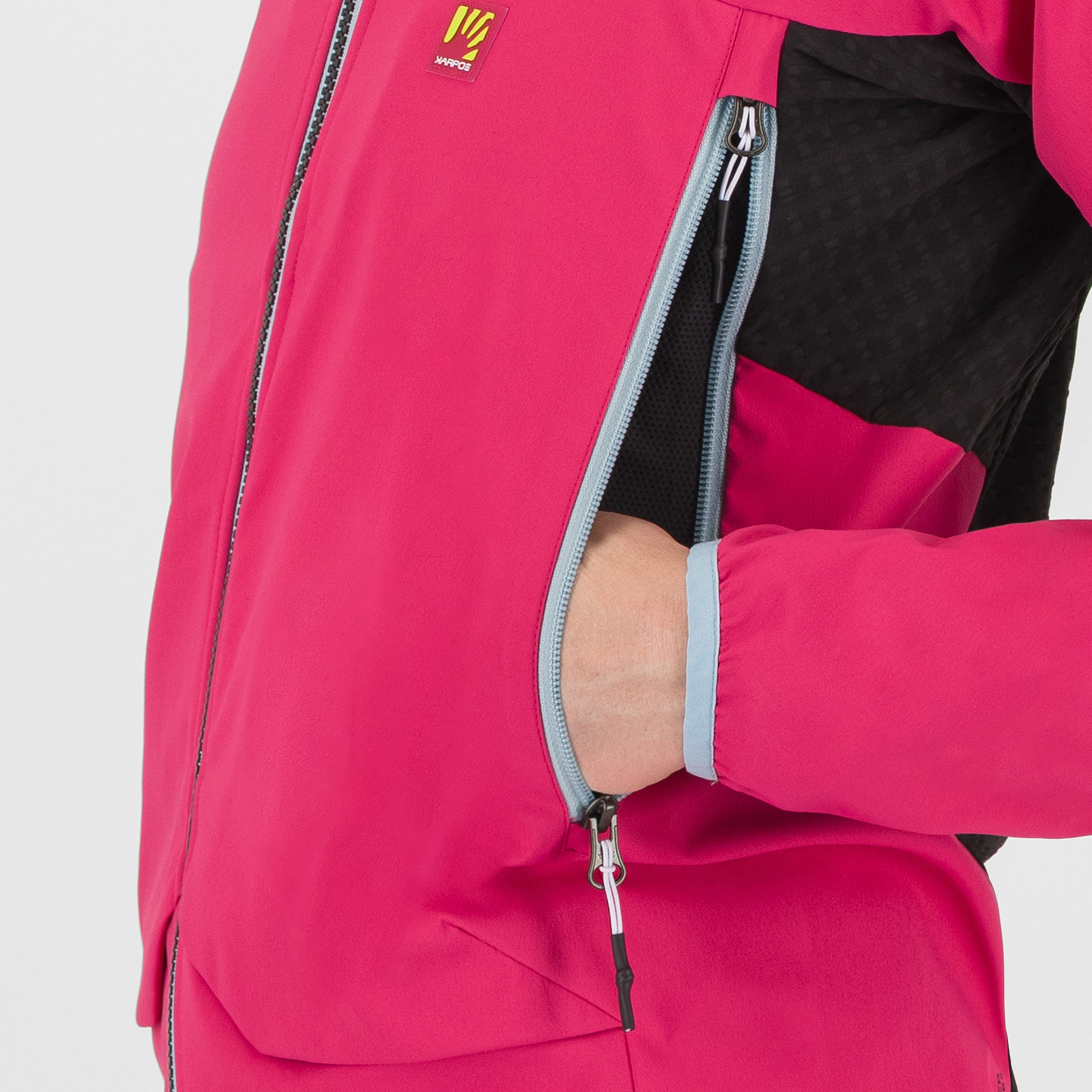 Pizzo bianco w jacket - purple/black - karpos