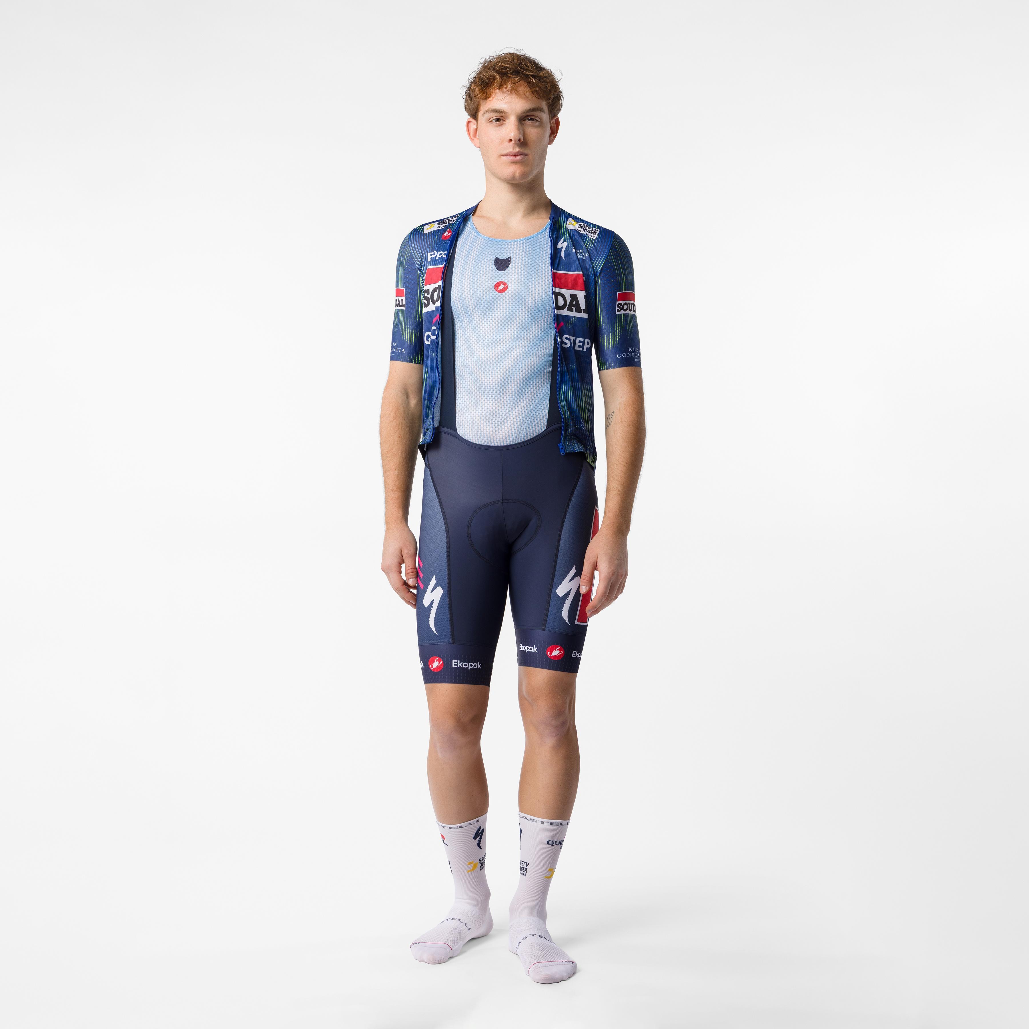 Competizione 2 bibshort - belgian blue - castelli