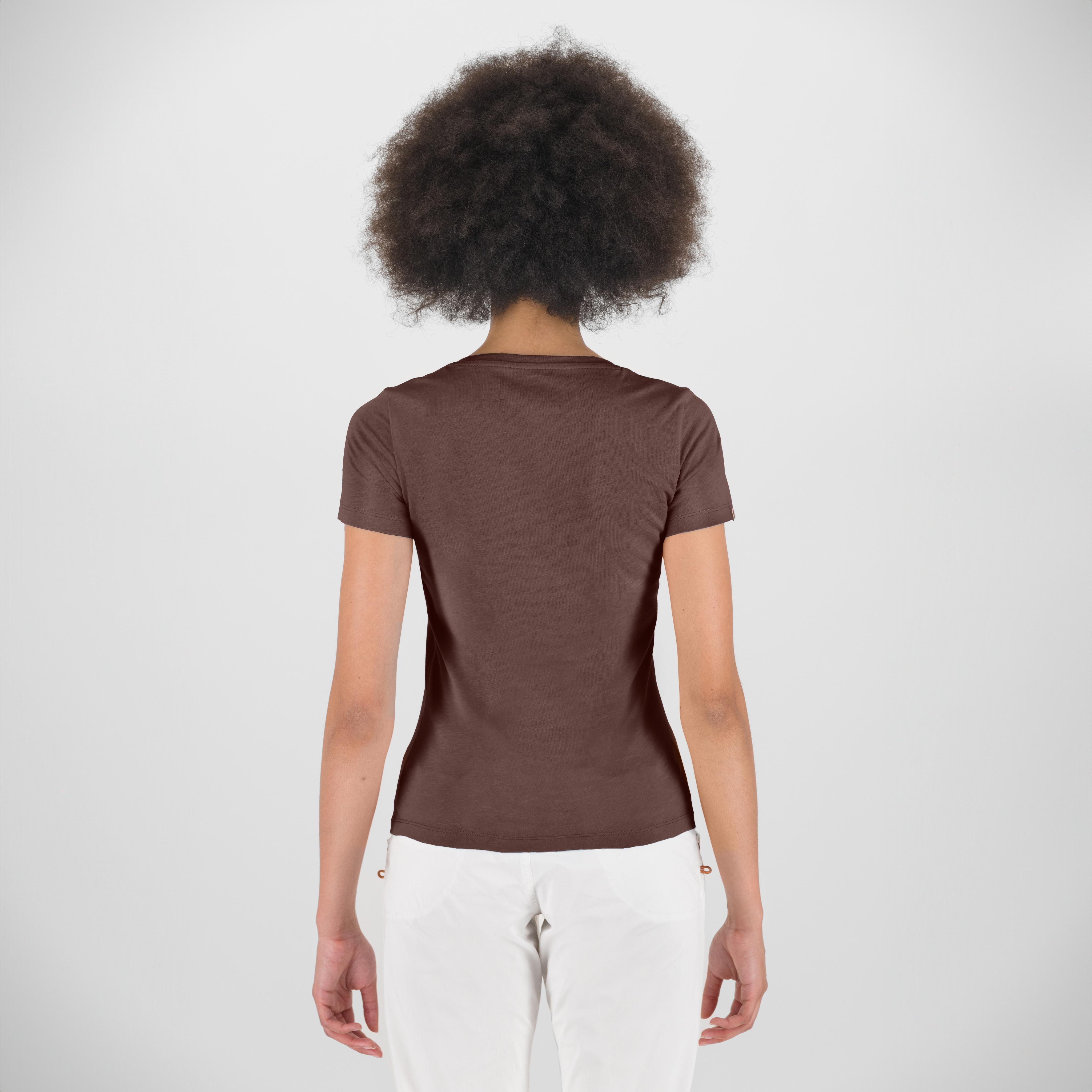 Valley w t-shirt - gianduia brown - karpos
