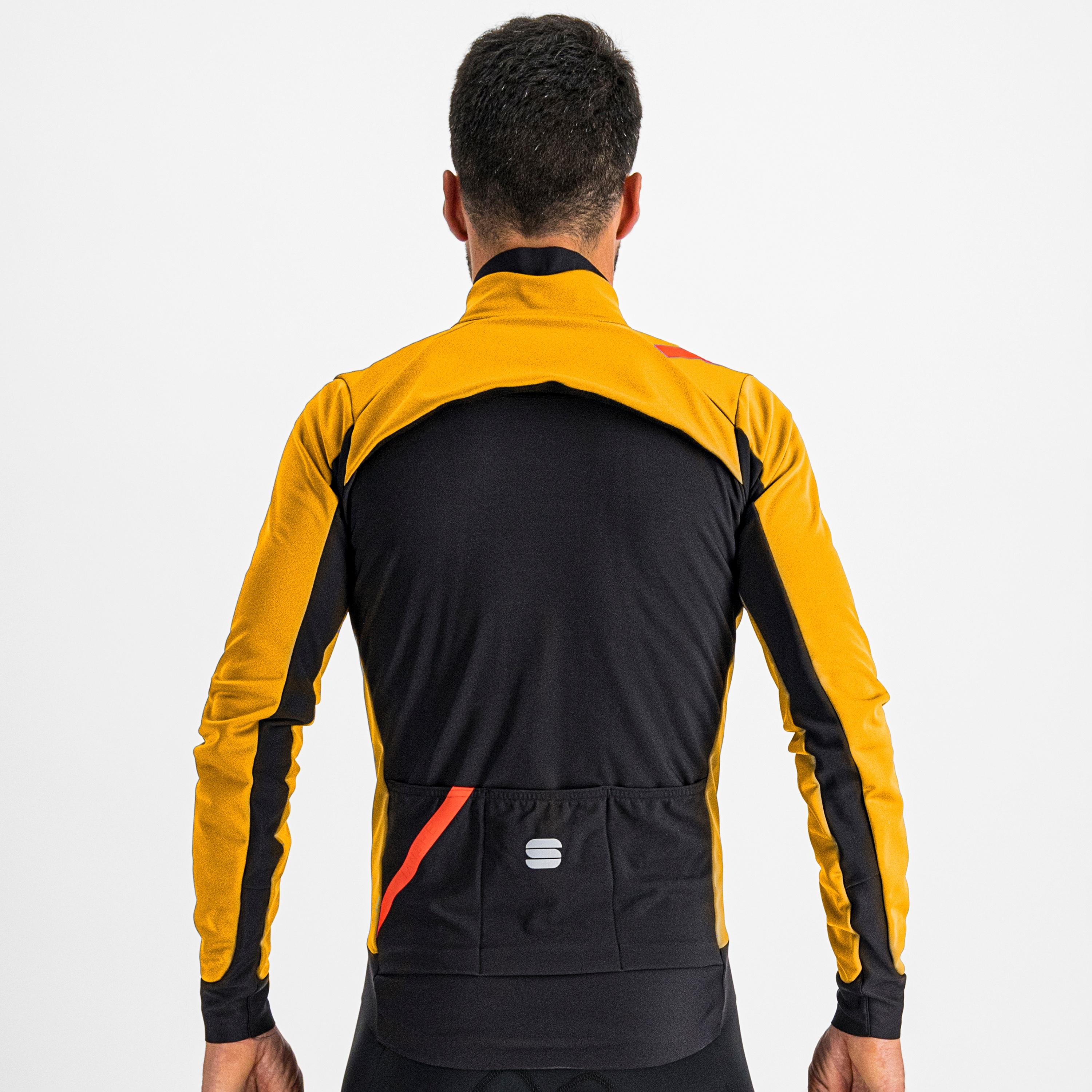 Fiandre pro medium jacket - dark gold - sportful