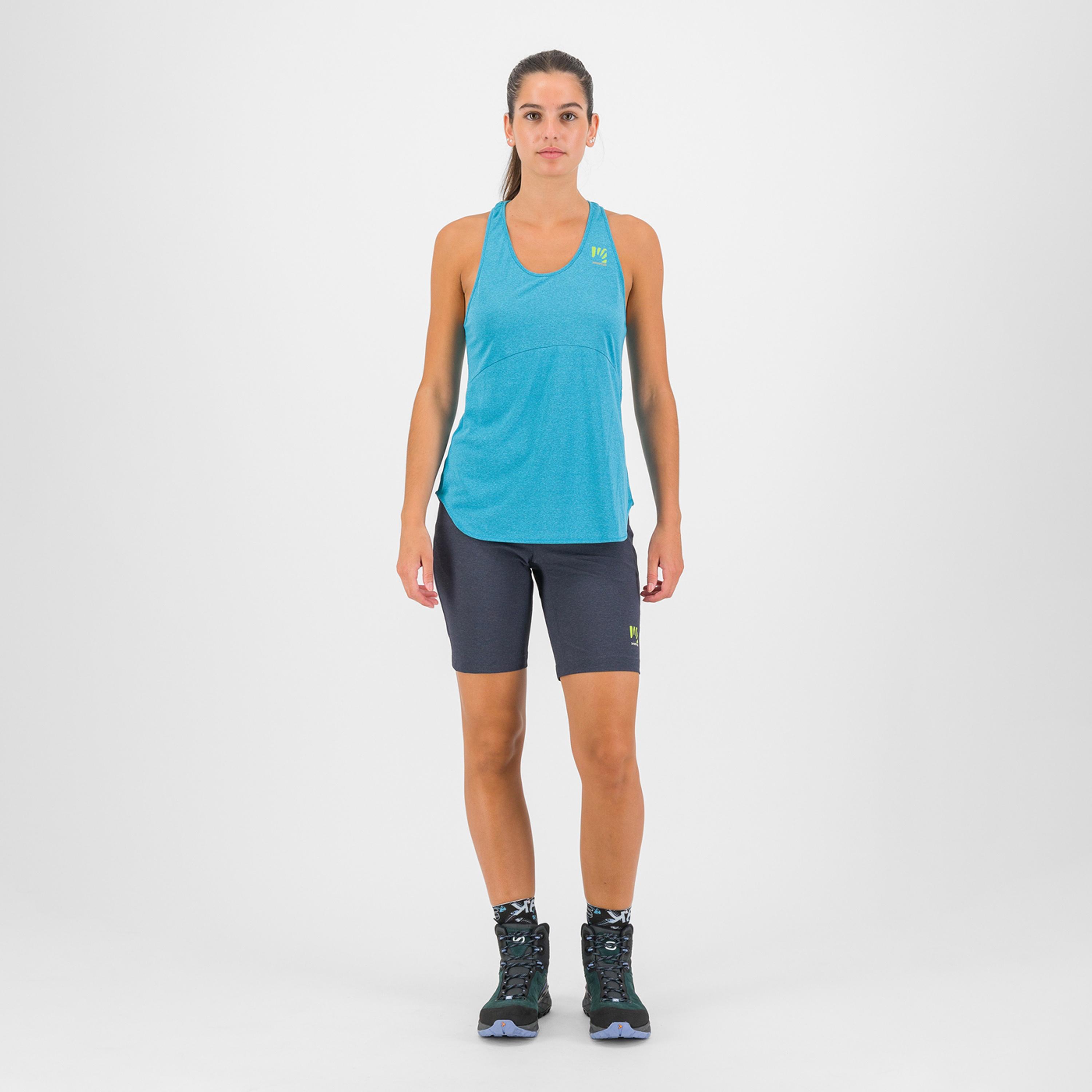 Alta via polartec w tank - blue atoll - karpos
