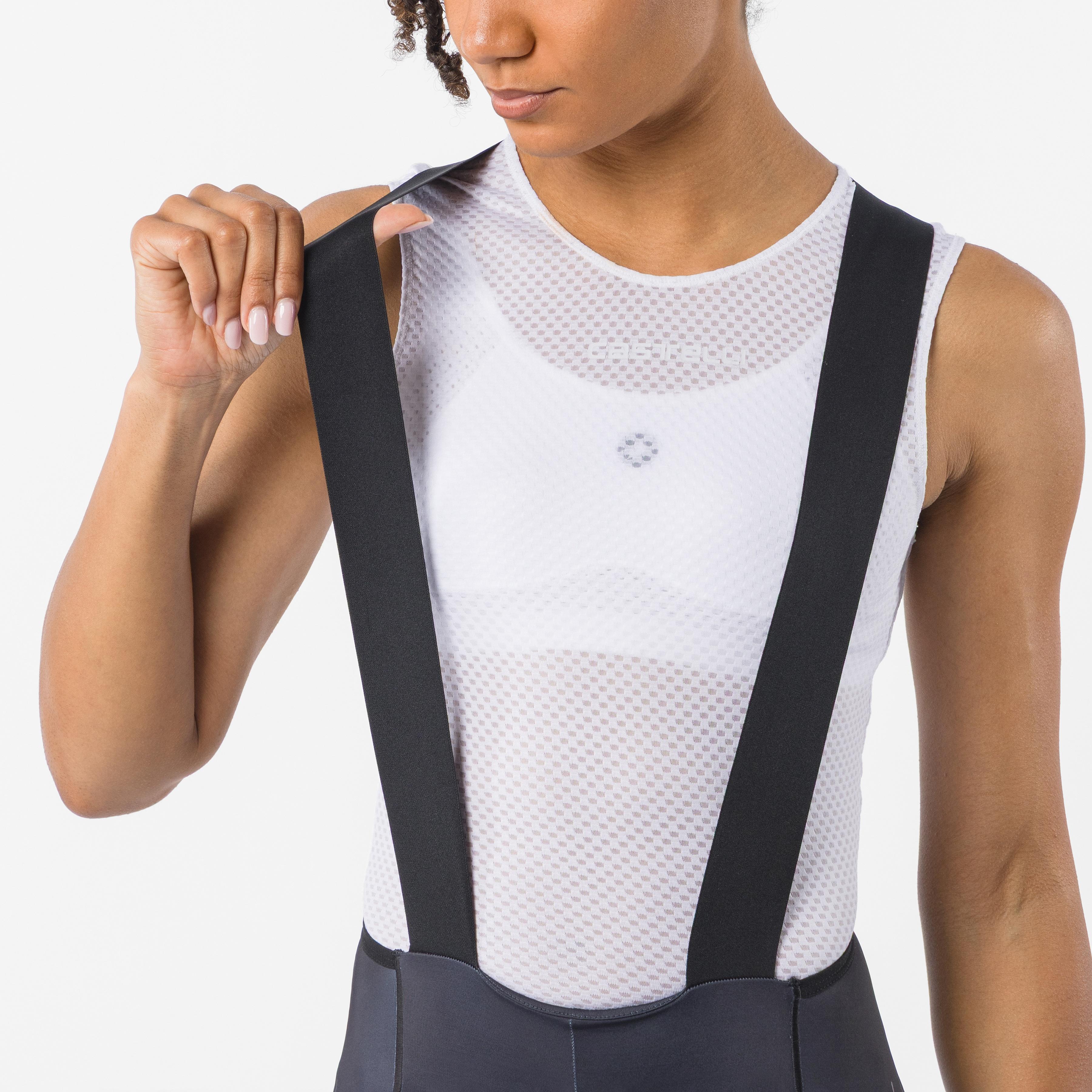 Free aero race s w bibshort con pressatura - black - castelli