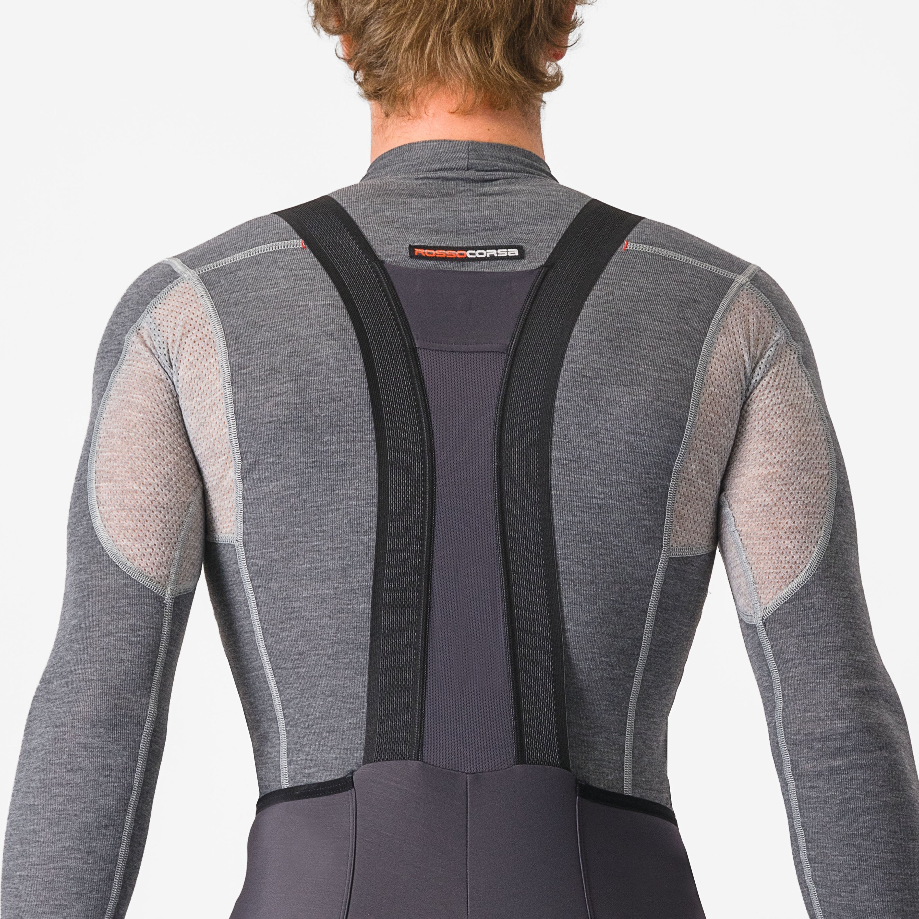 Espresso bibtight - dark gray - castelli