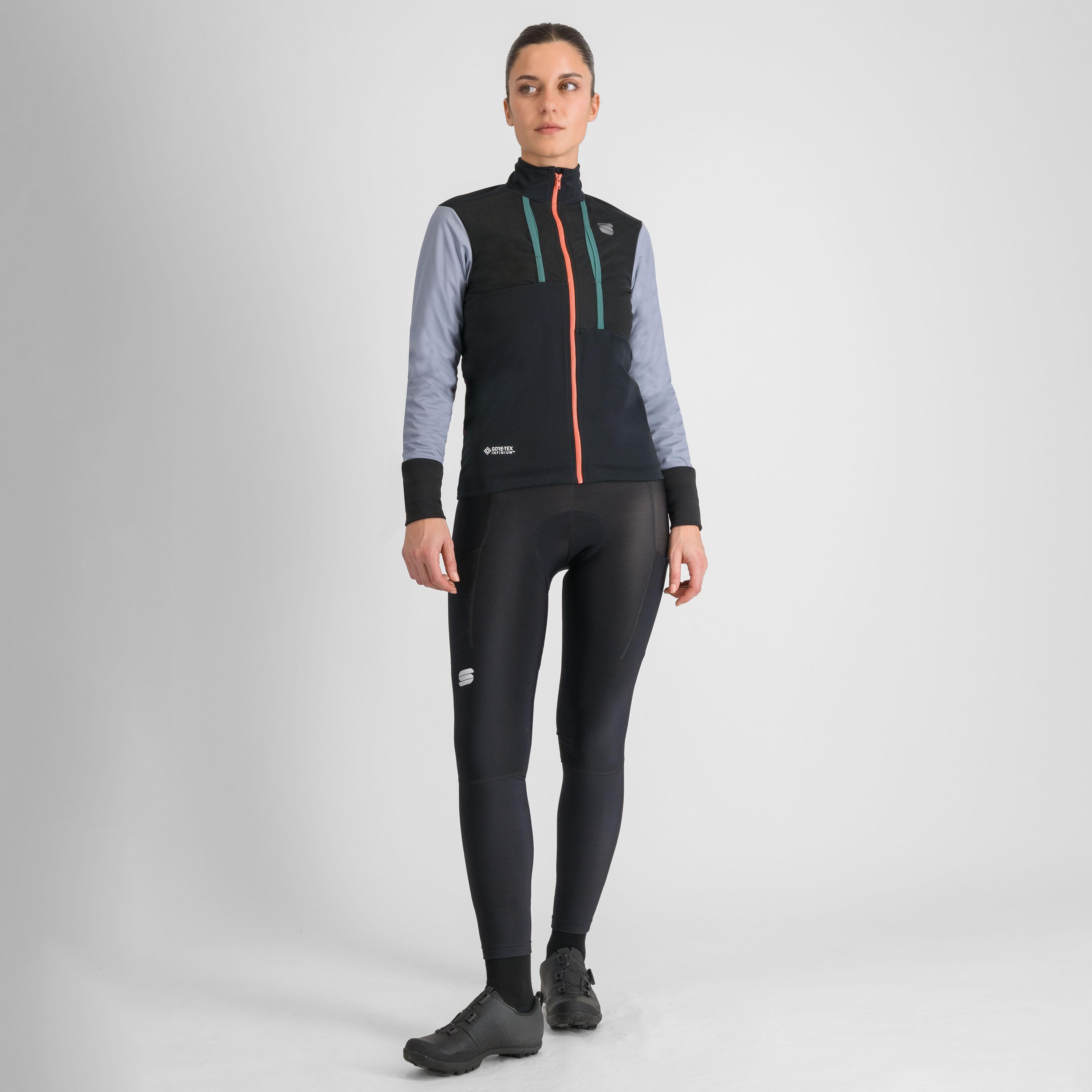 Supergiara w jacket - black cement violet - sportful