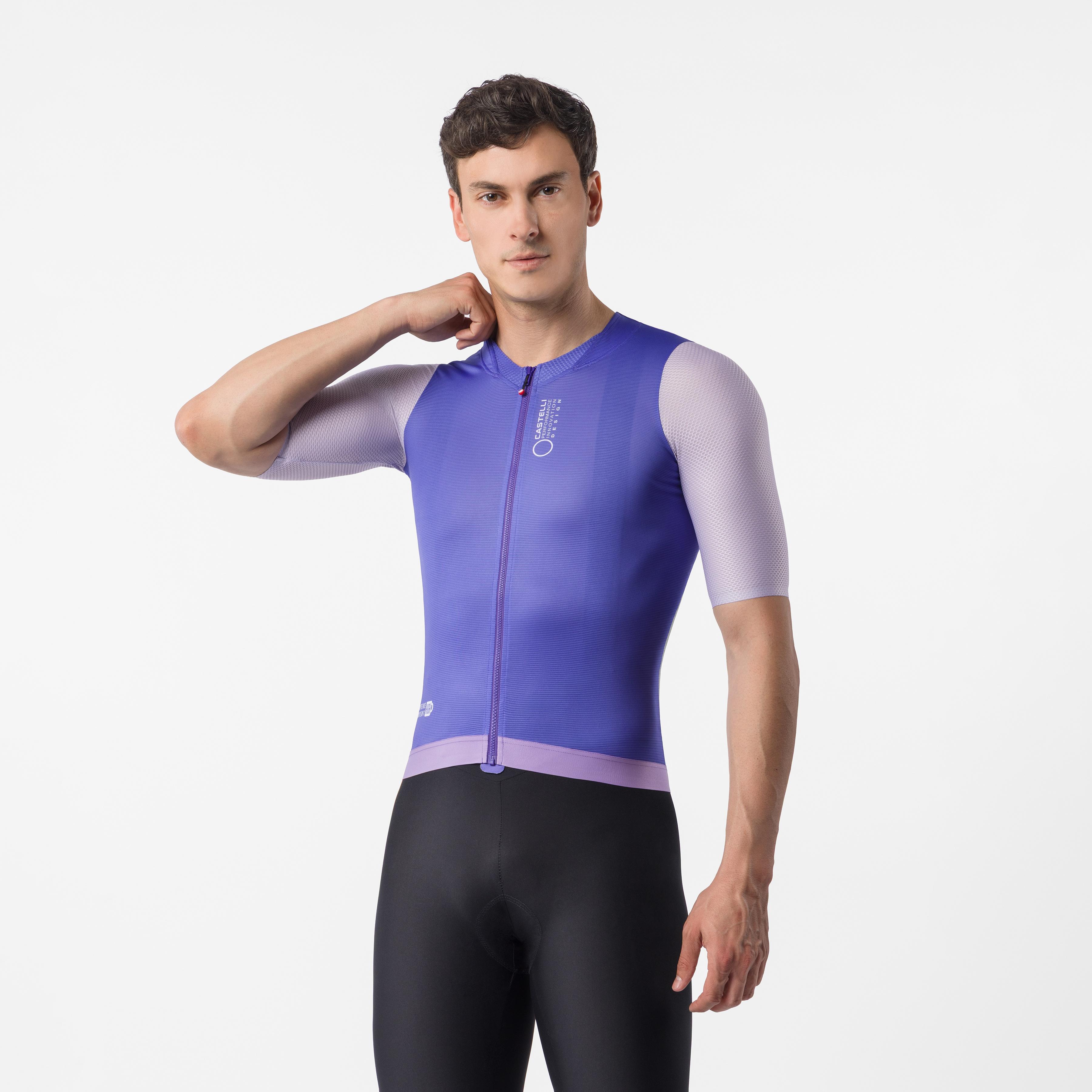 Corretto jersey - ultraviolet/purple mist-white - castelli