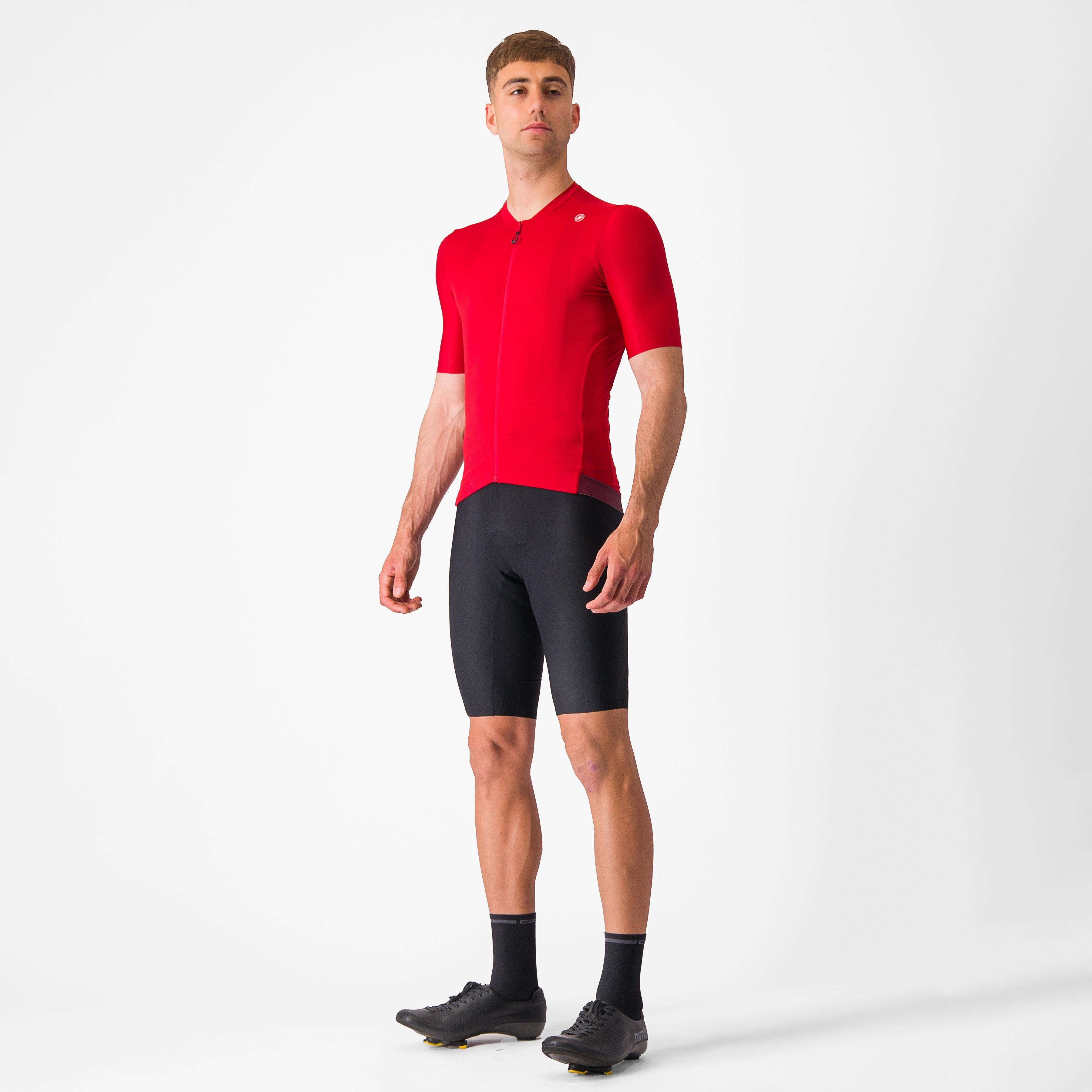 Espresso jersey - rich red/deep bordeaux - castelli