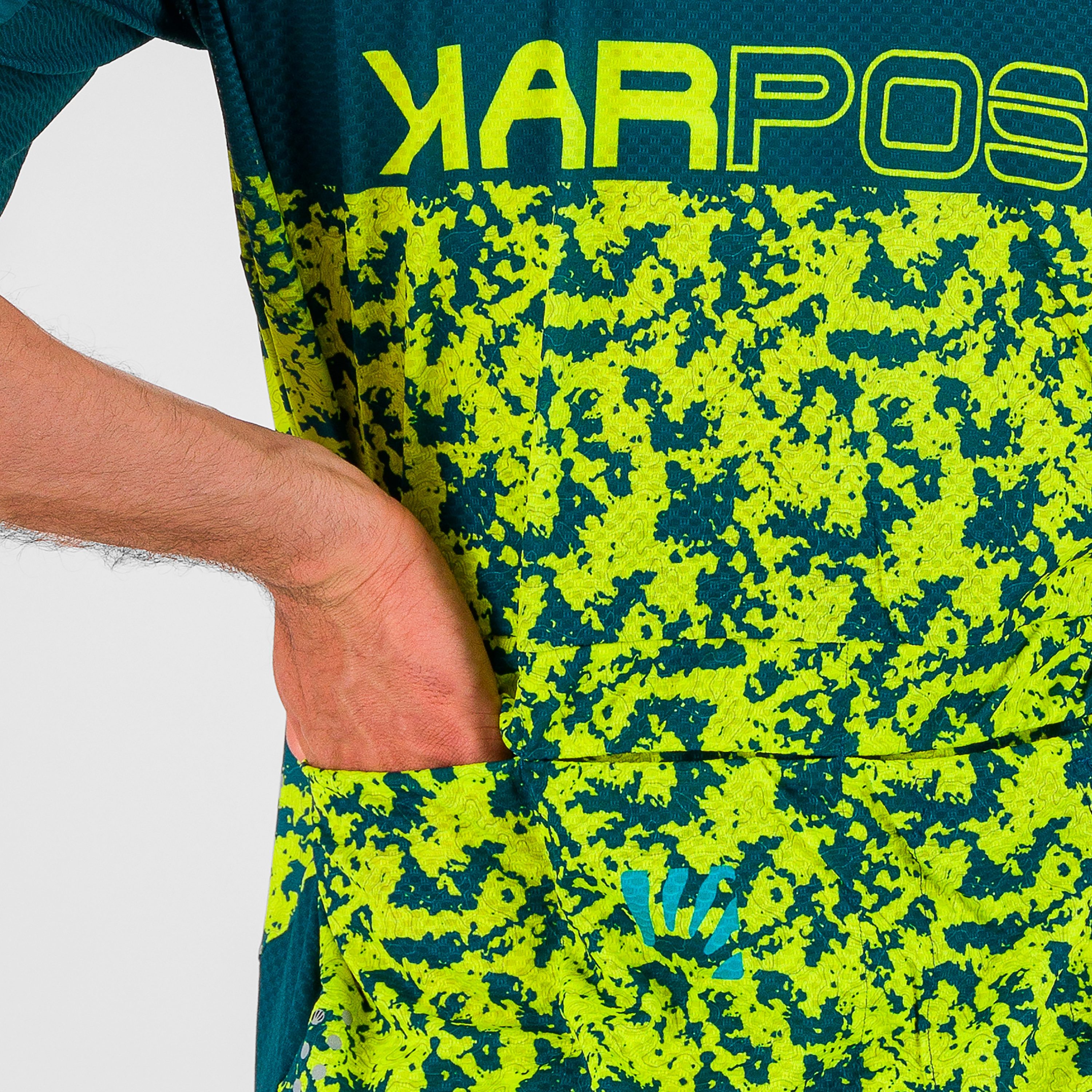 Jump jersey - refl. pound/yellow fluo/enamel - karpos