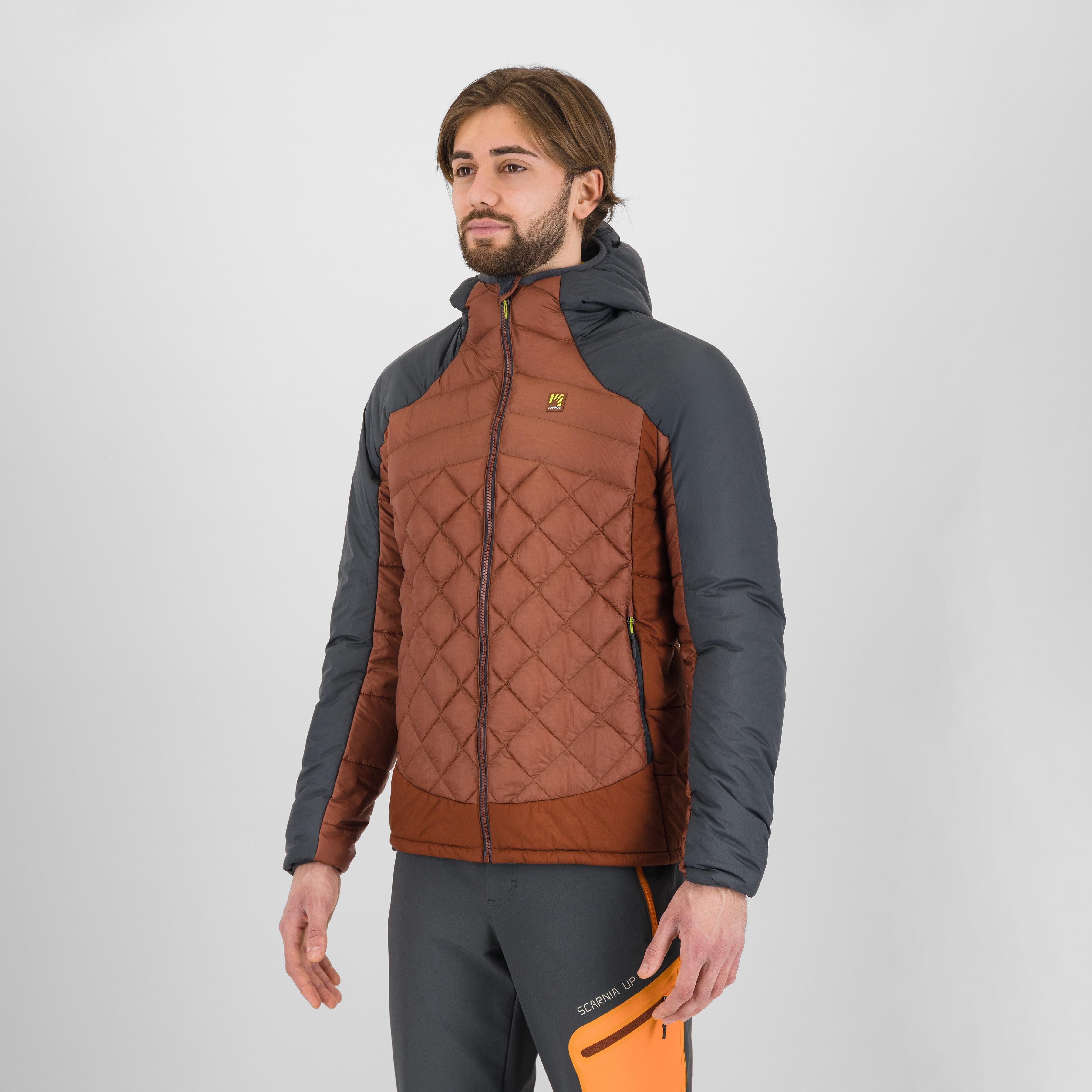 Lastei active plus jacket - mahogany/woodl.gray - karpos