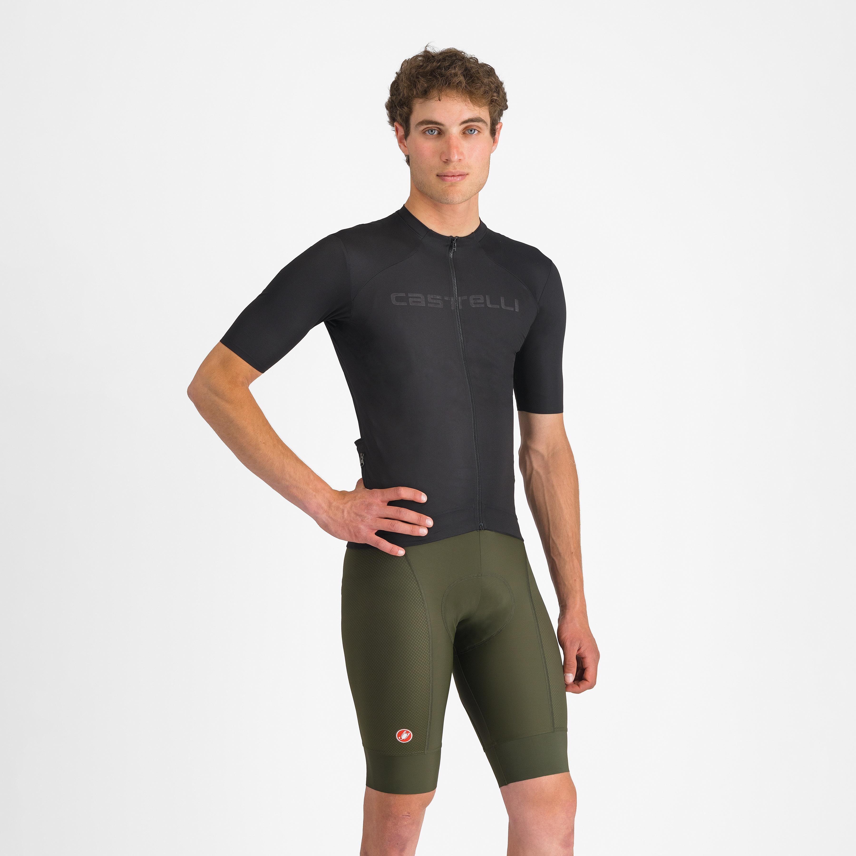 Competizione 2 bibshort - deep green - castelli