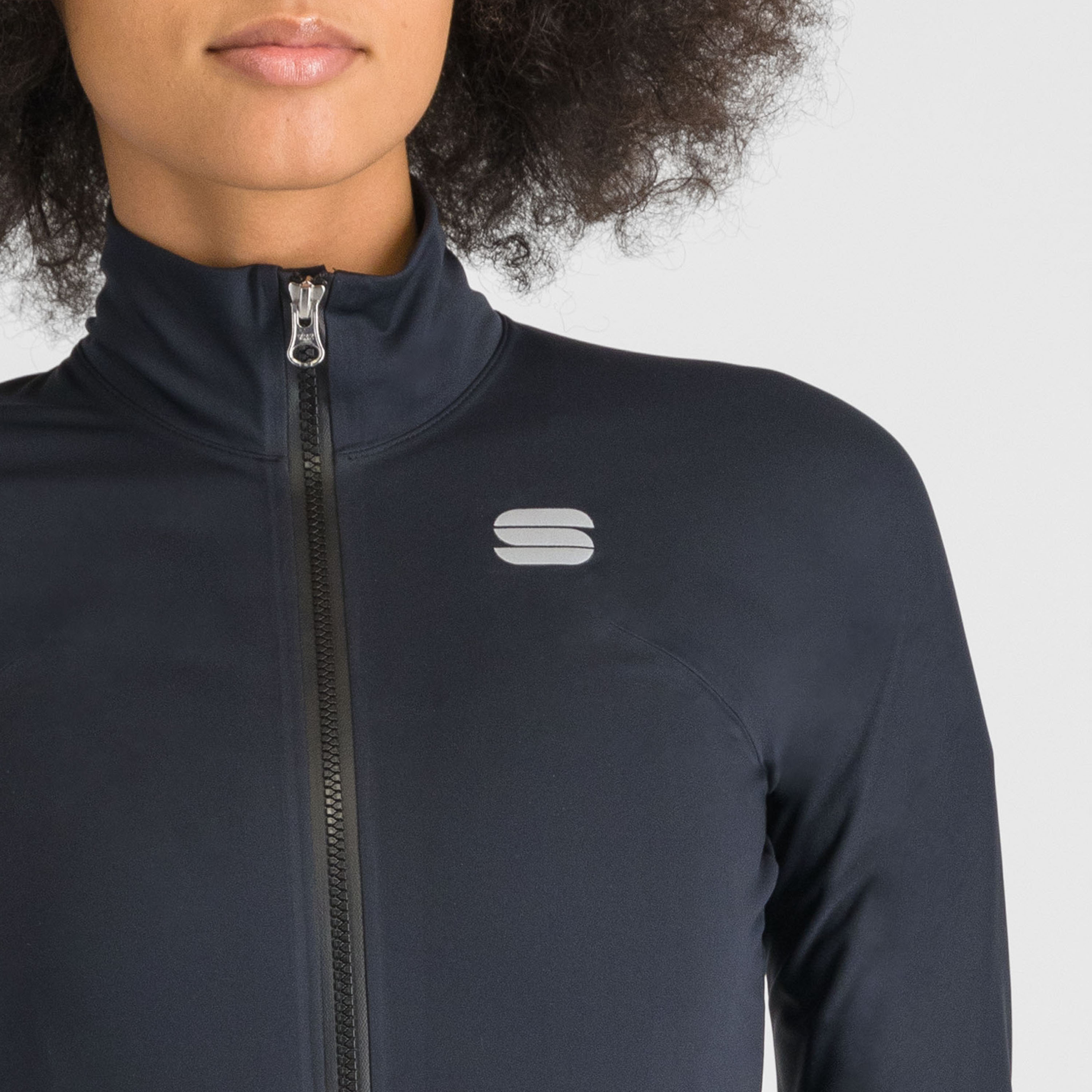 Fiandre pro 2 w jacket long sleeves - black - sportful
