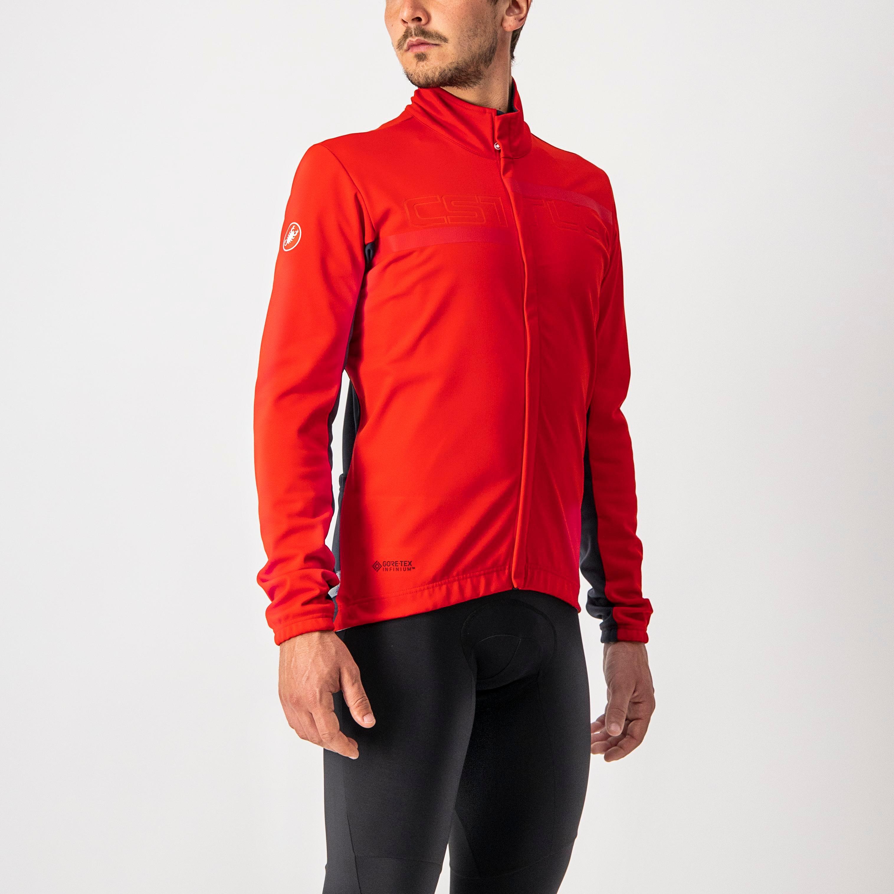 Transition 2 jacket - red/savile blue-red reflex - castelli