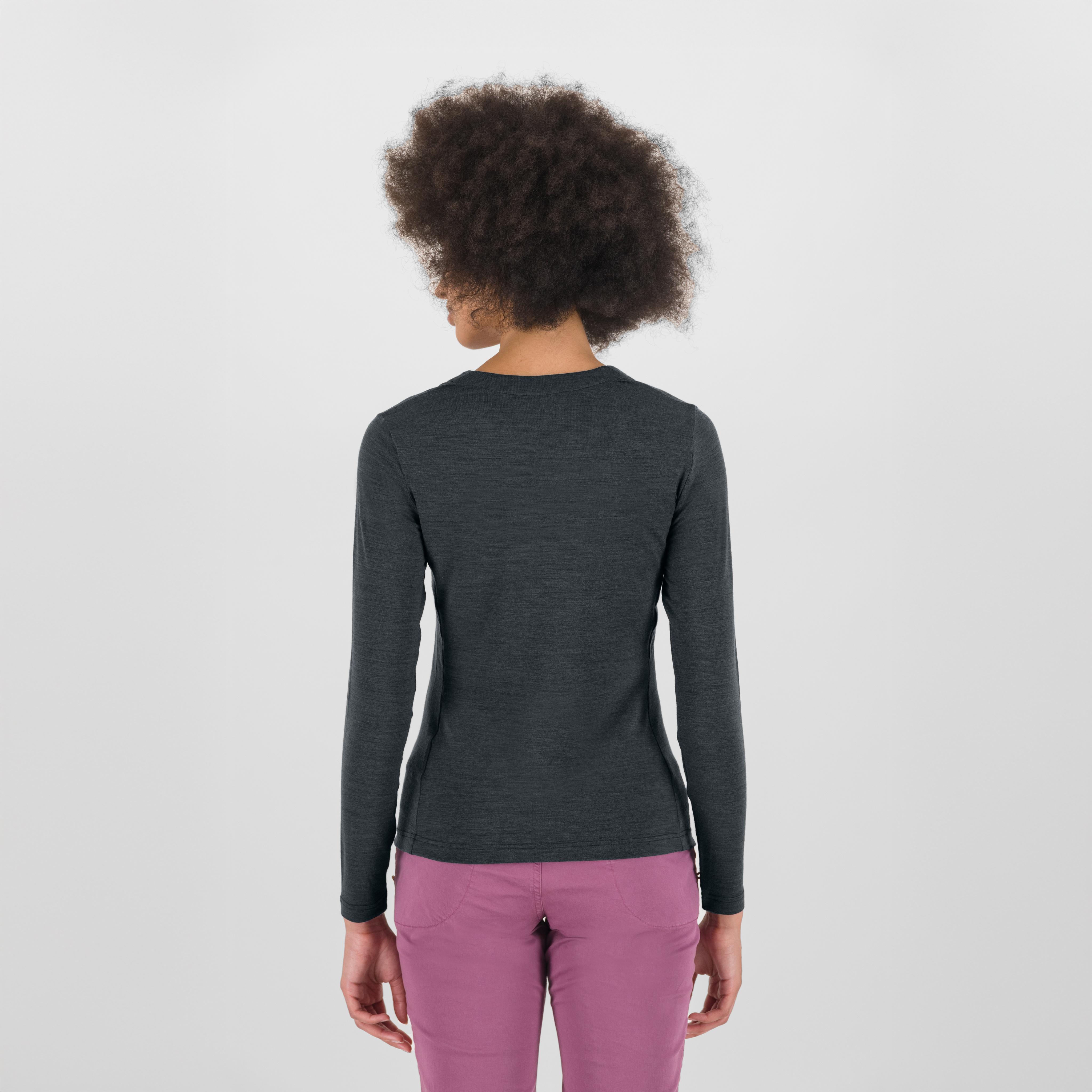 Coppolo merino w ls - woodl.gray/abyss - karpos