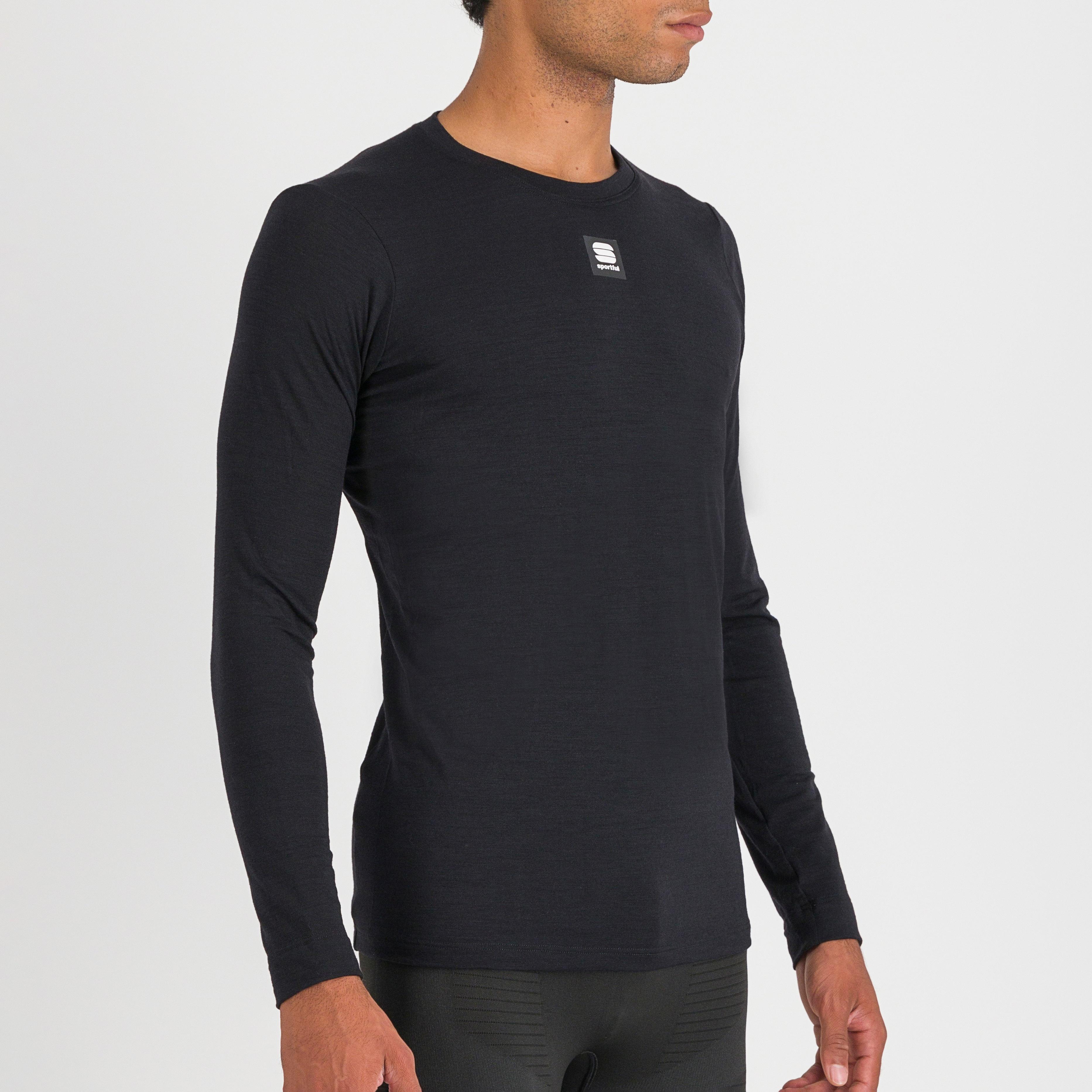 Merino tee long sleeve - black - sportful