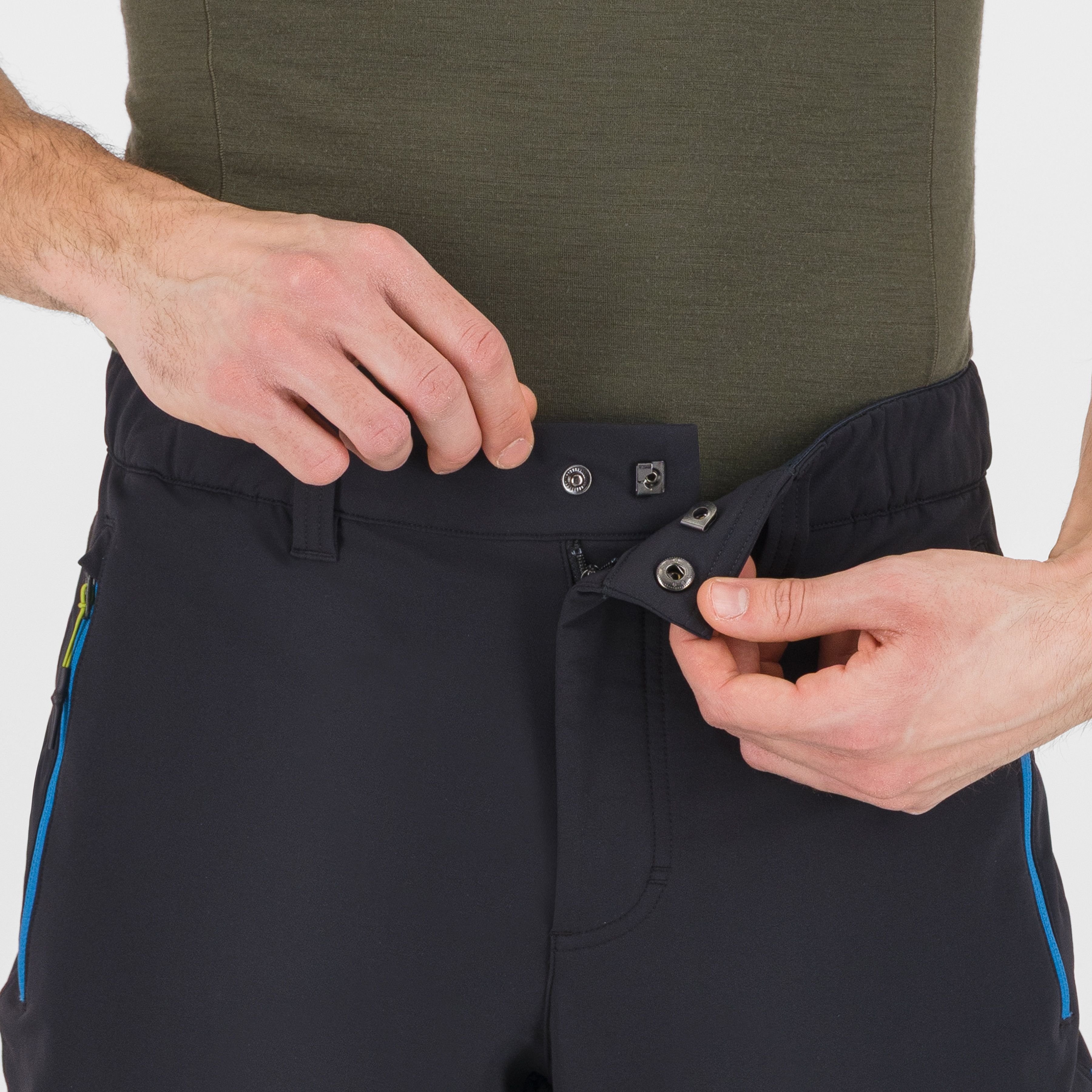 Scarnia up pants - black/deep water - karpos