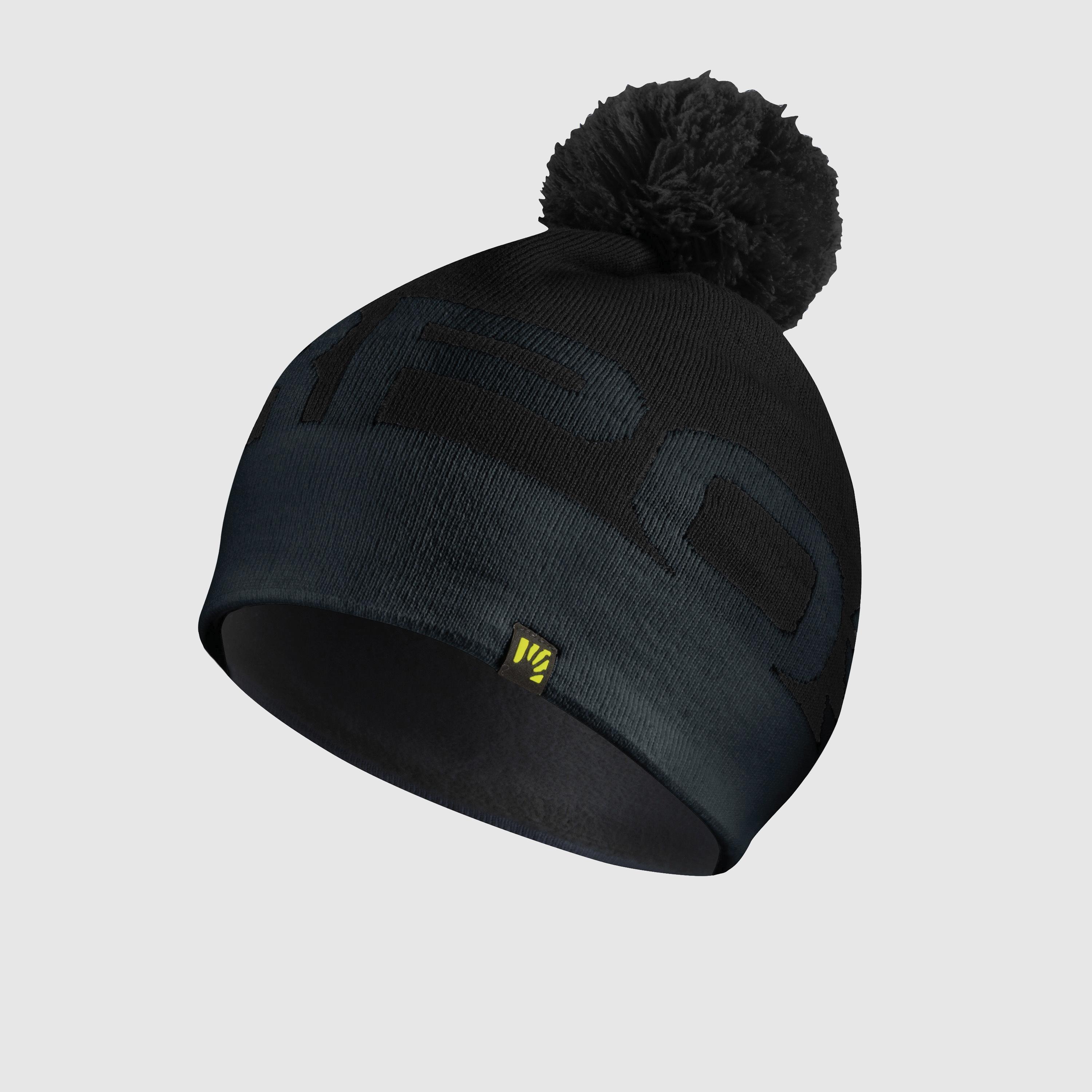 Larin evo pon pon beanie - black/woodl.gray - karpos