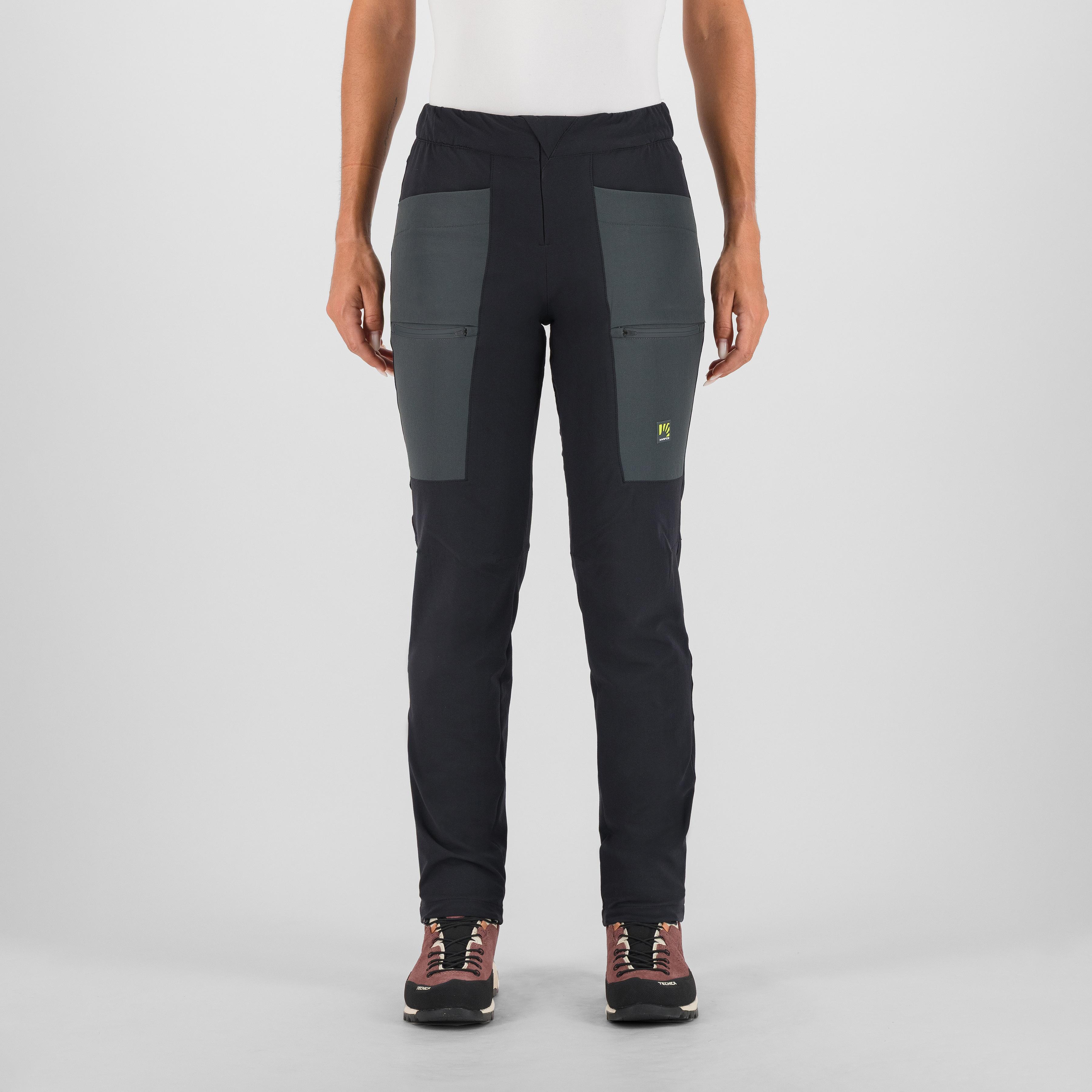 Lastia winter w pants - black/woodl.gray - karpos