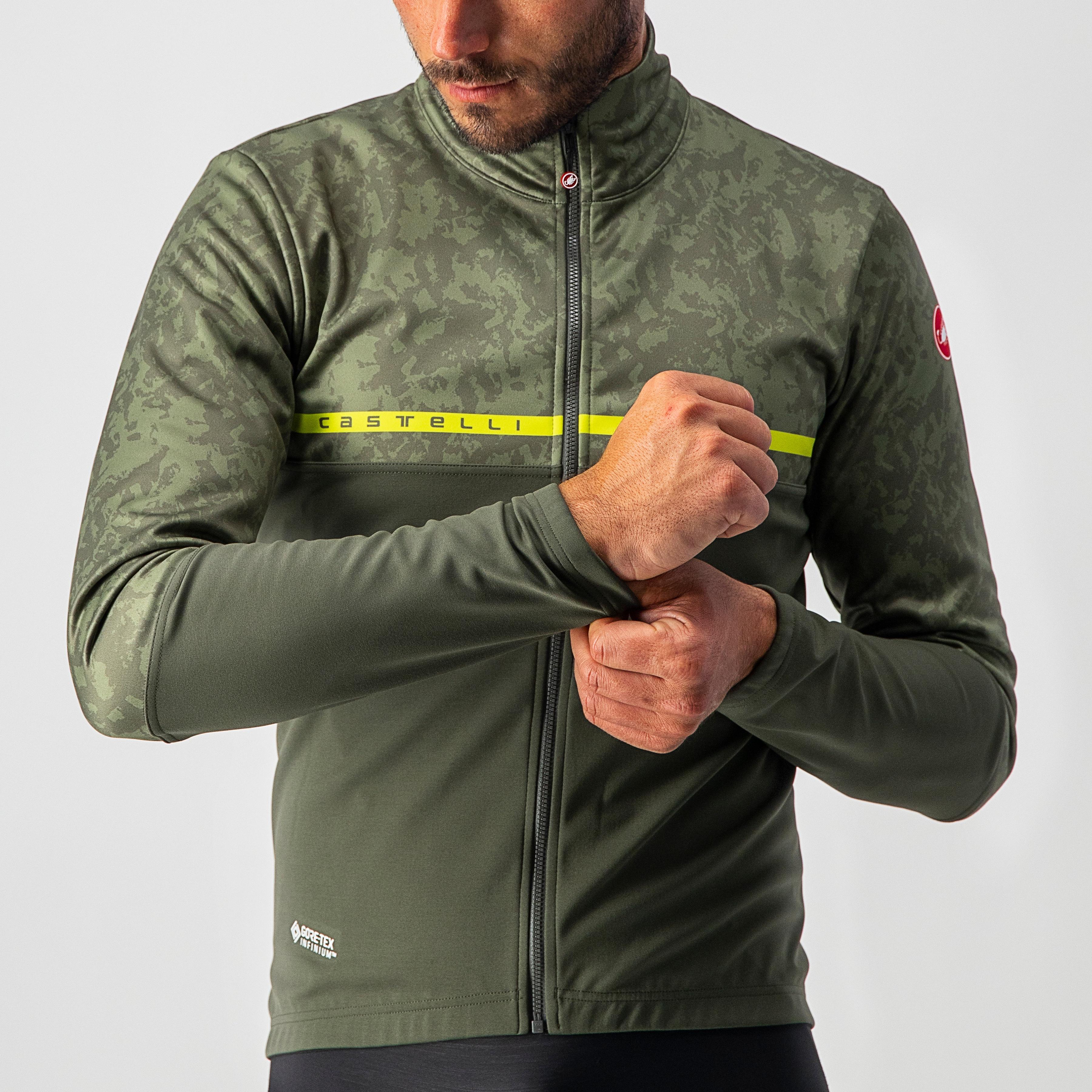 Finestre jacket - military green/light military- - castelli