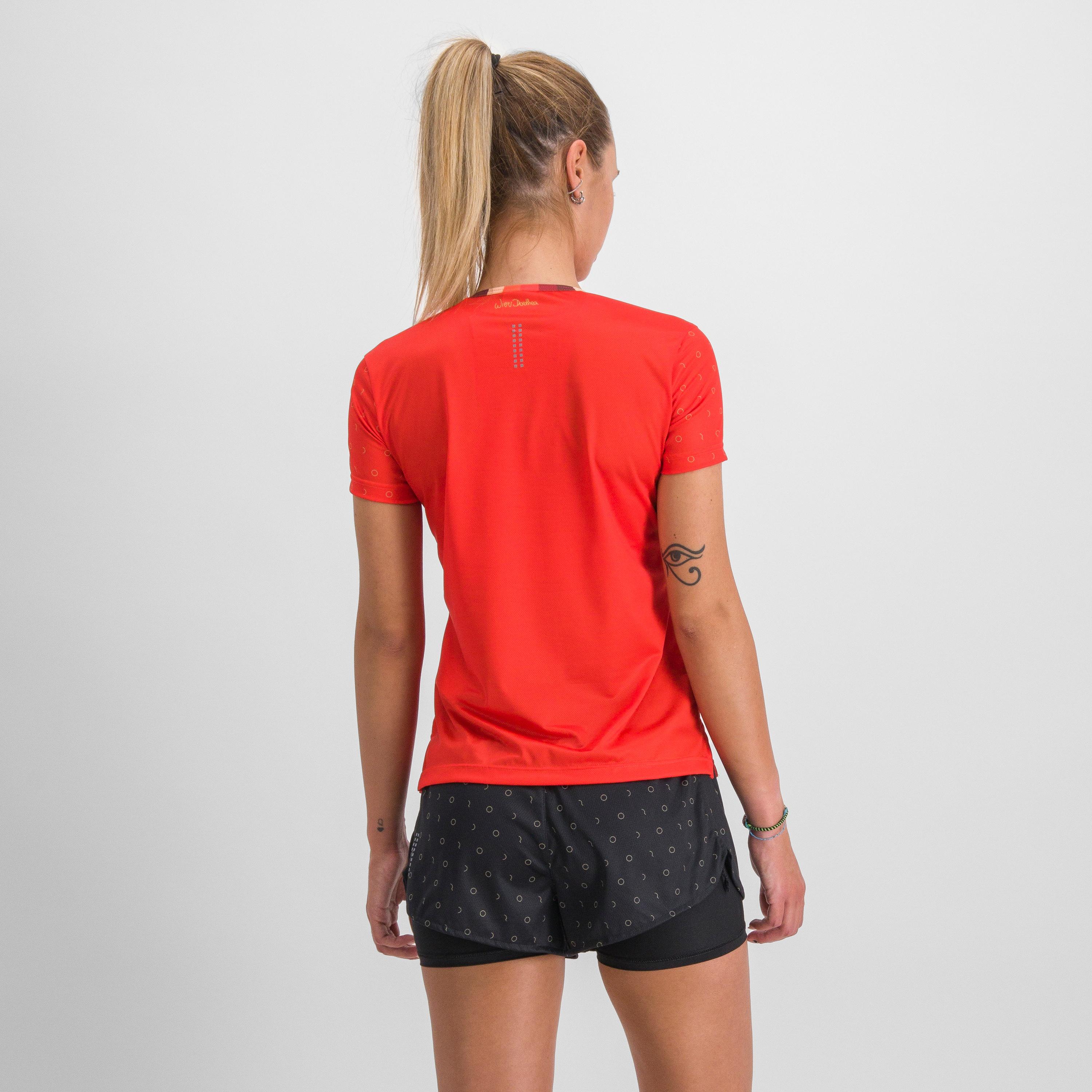 Doro cardio jersey short sleeve - chili red - sportful