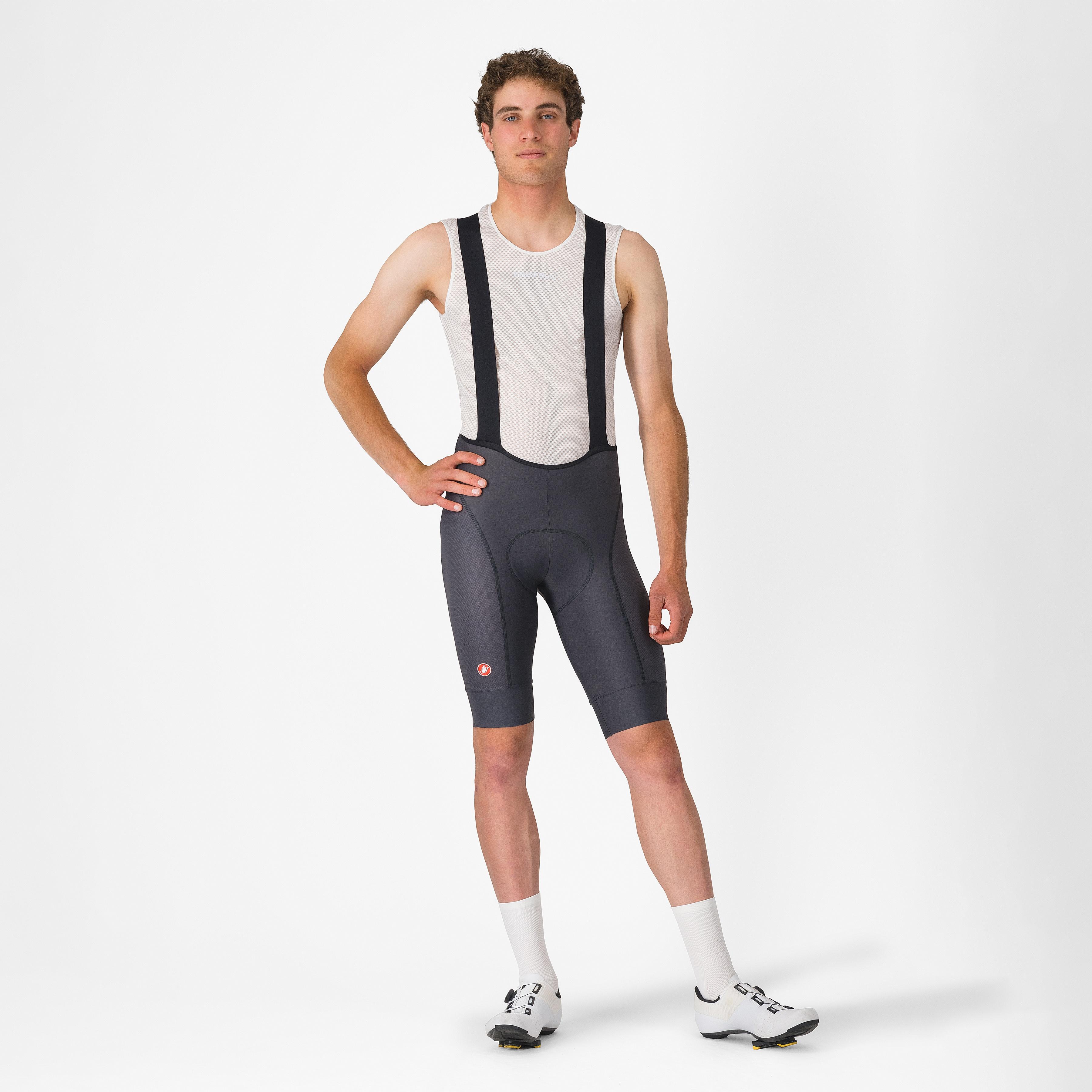 Competizione 2 bibshort - dark gray - castelli