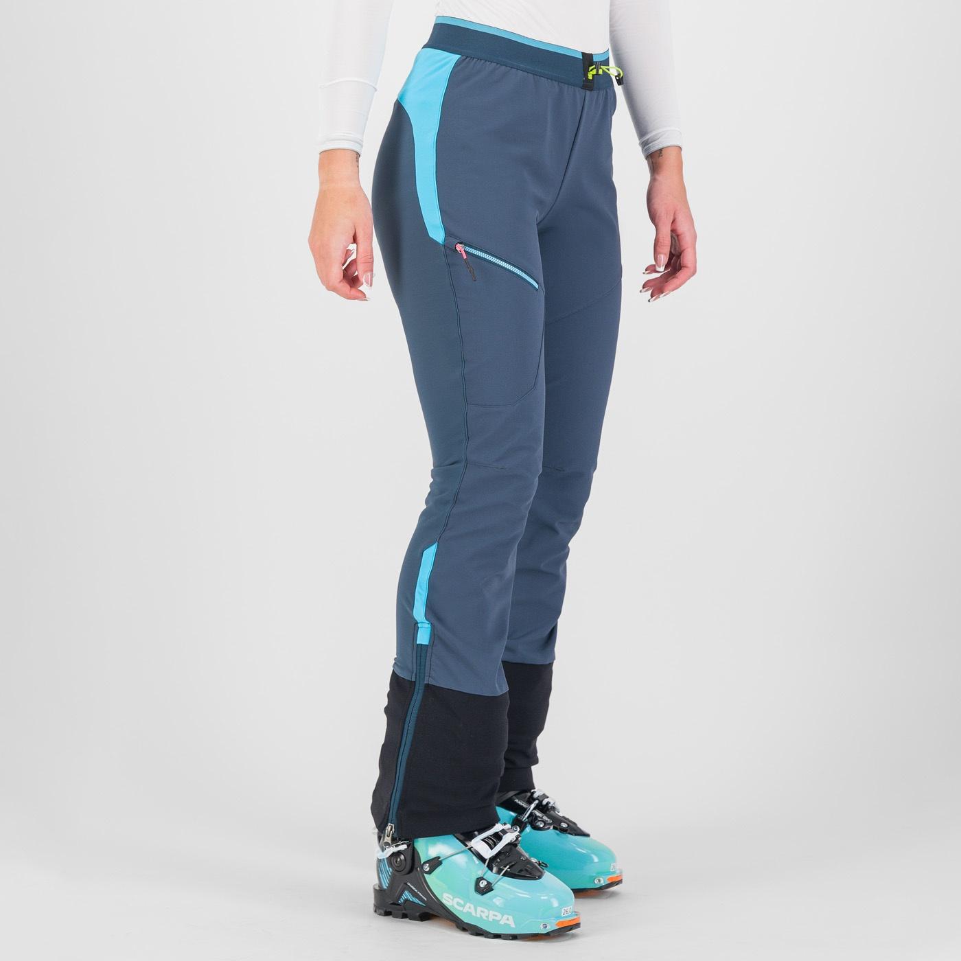 Grand mont w skimo pant - midnight/blue atoll - karpos