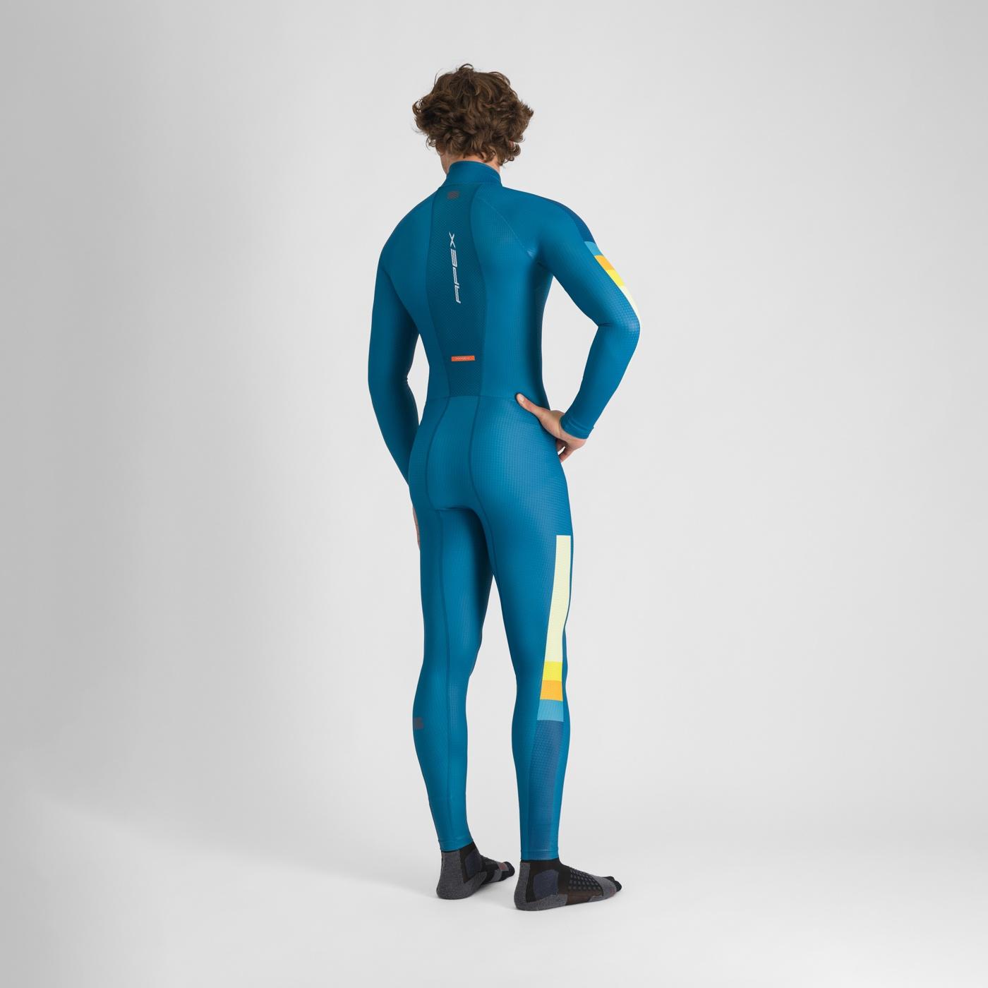 Apex suit - blue corsair/green /yellow - sportful