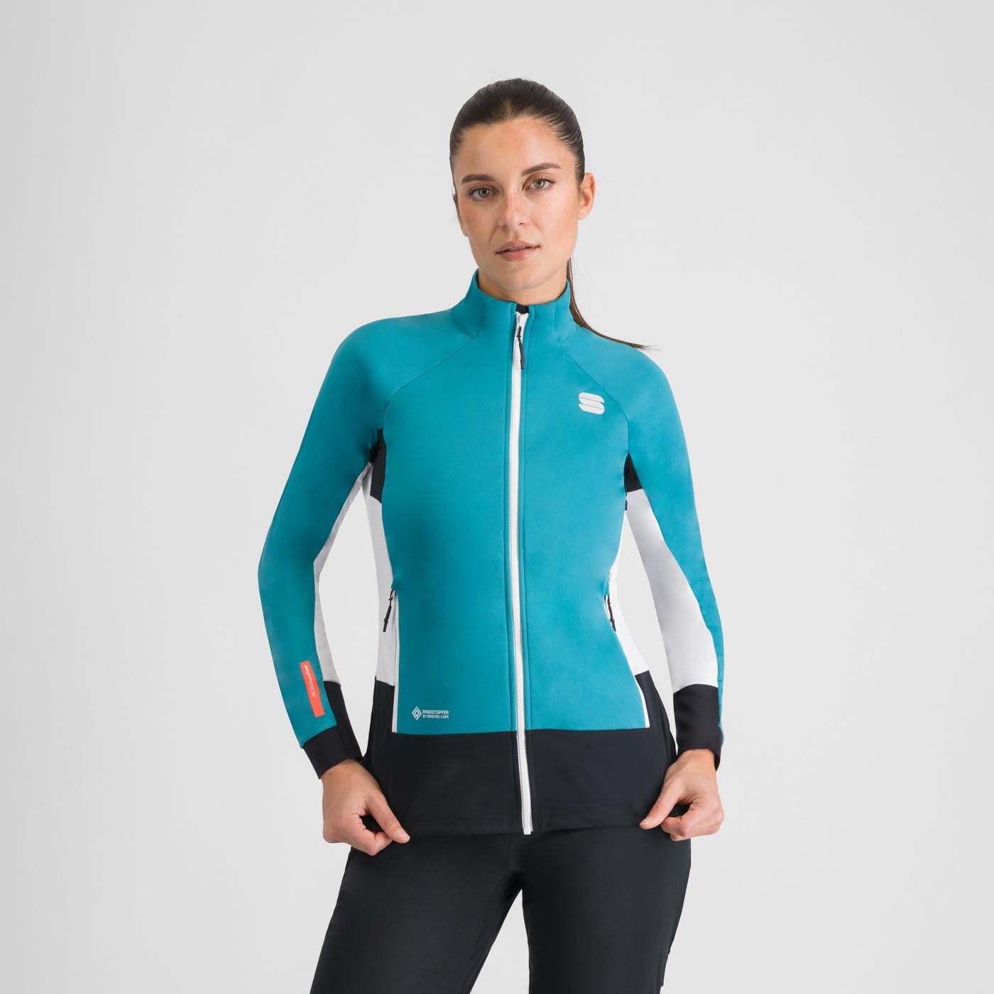 Apex w jacket - green bay/white/black - sportful