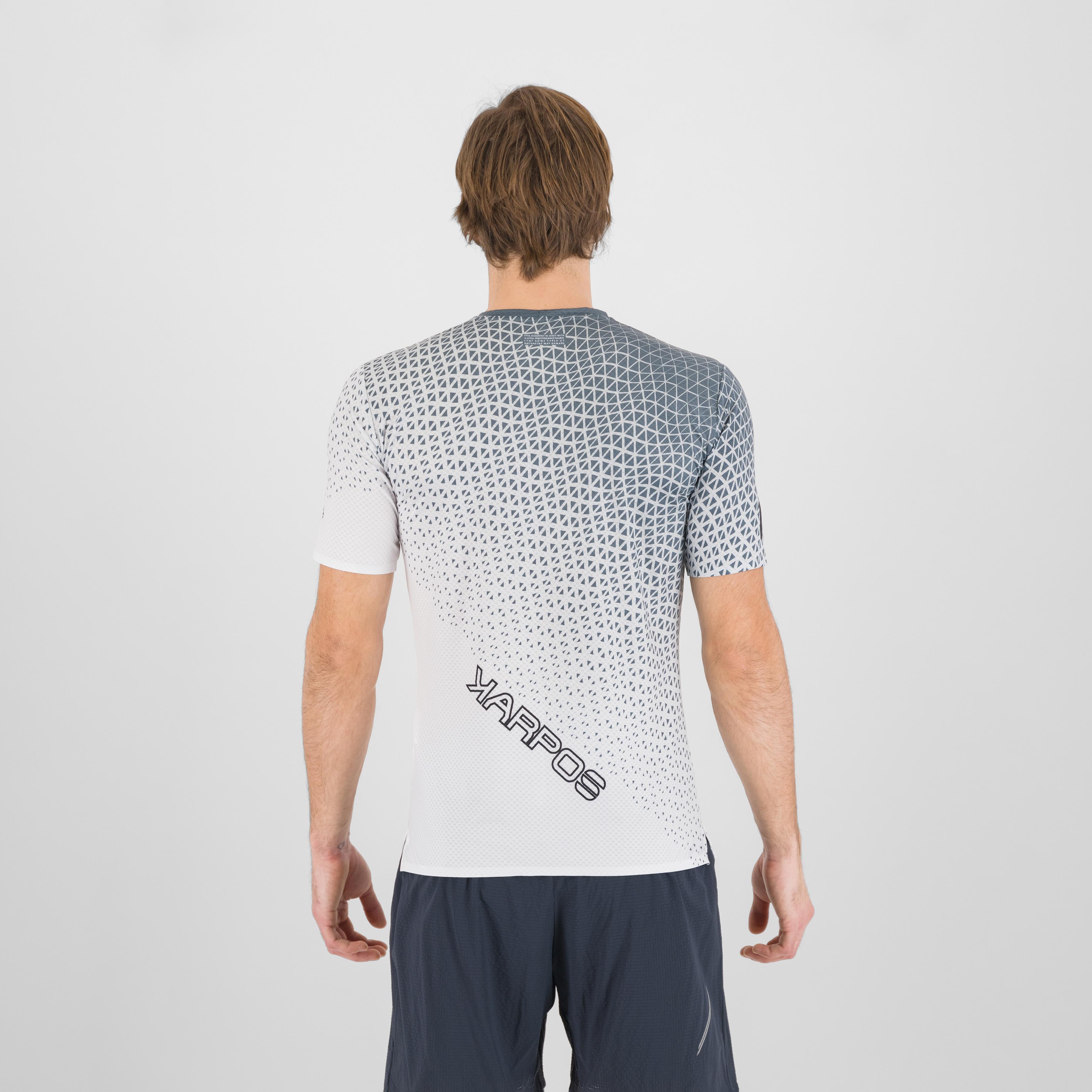 Lavaredo ultra jersey - bright white/woodl.gray/vulcan - karpos