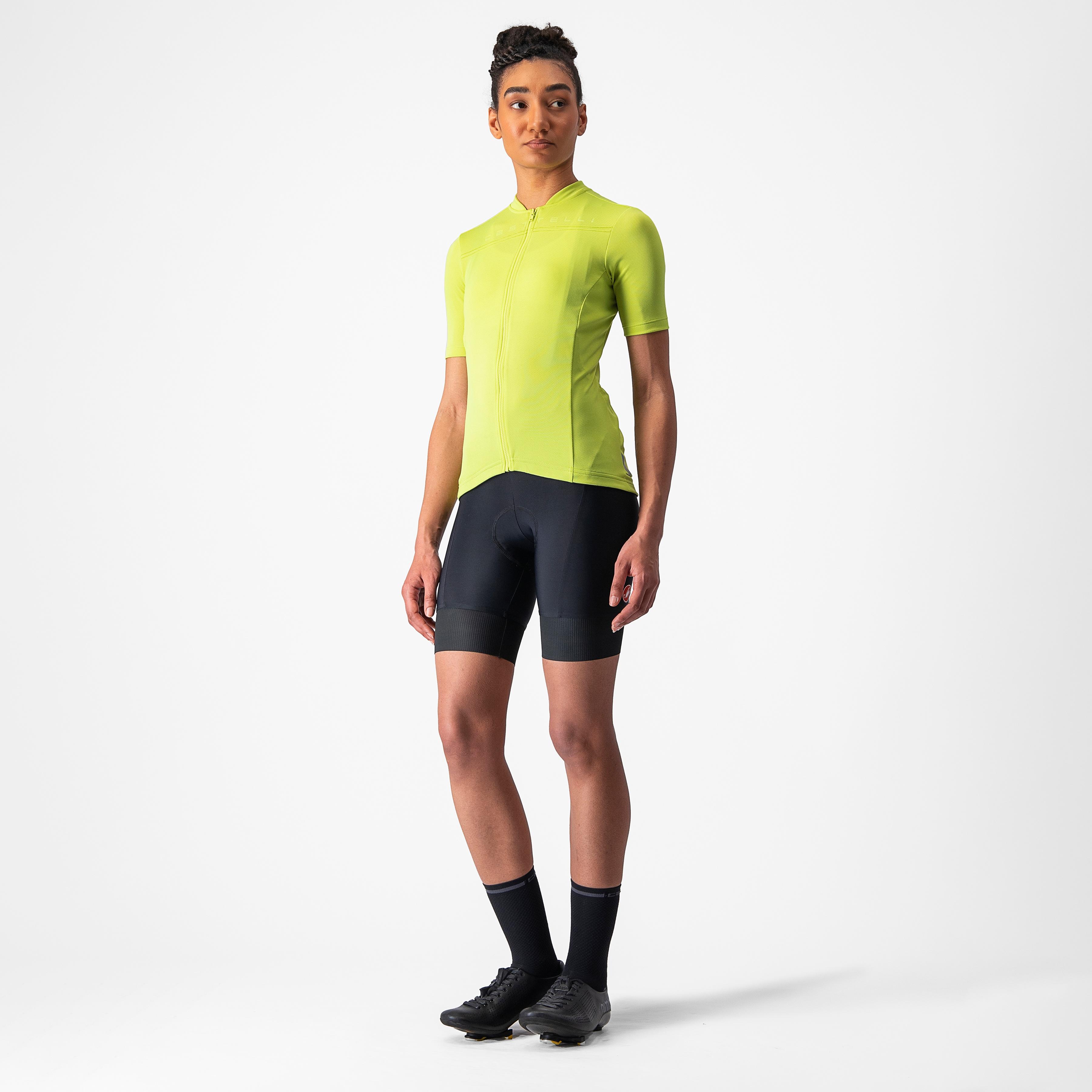 Anima 4 jersey - bright lime - castelli