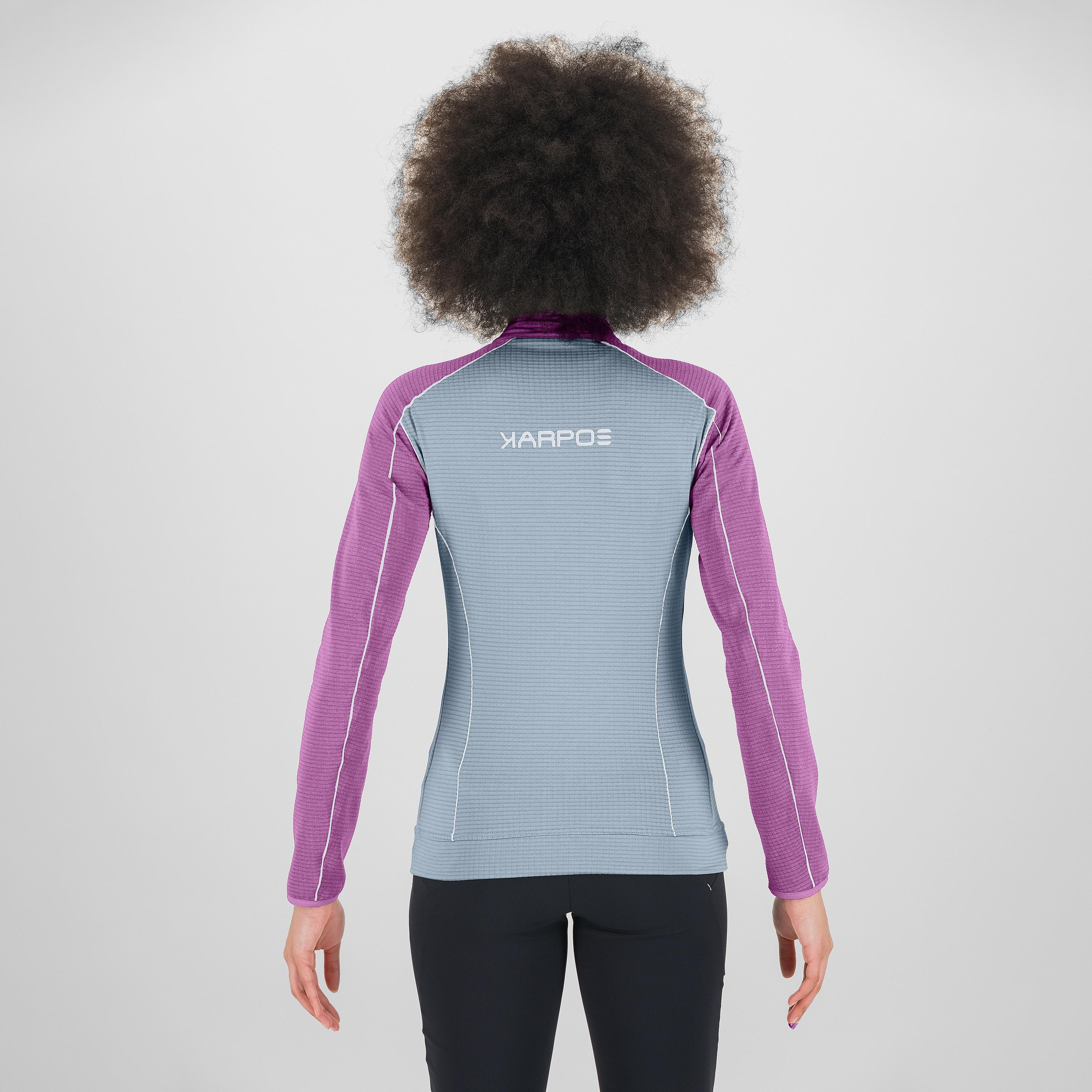 Ambrizzola w full zip - mist/bloom - karpos