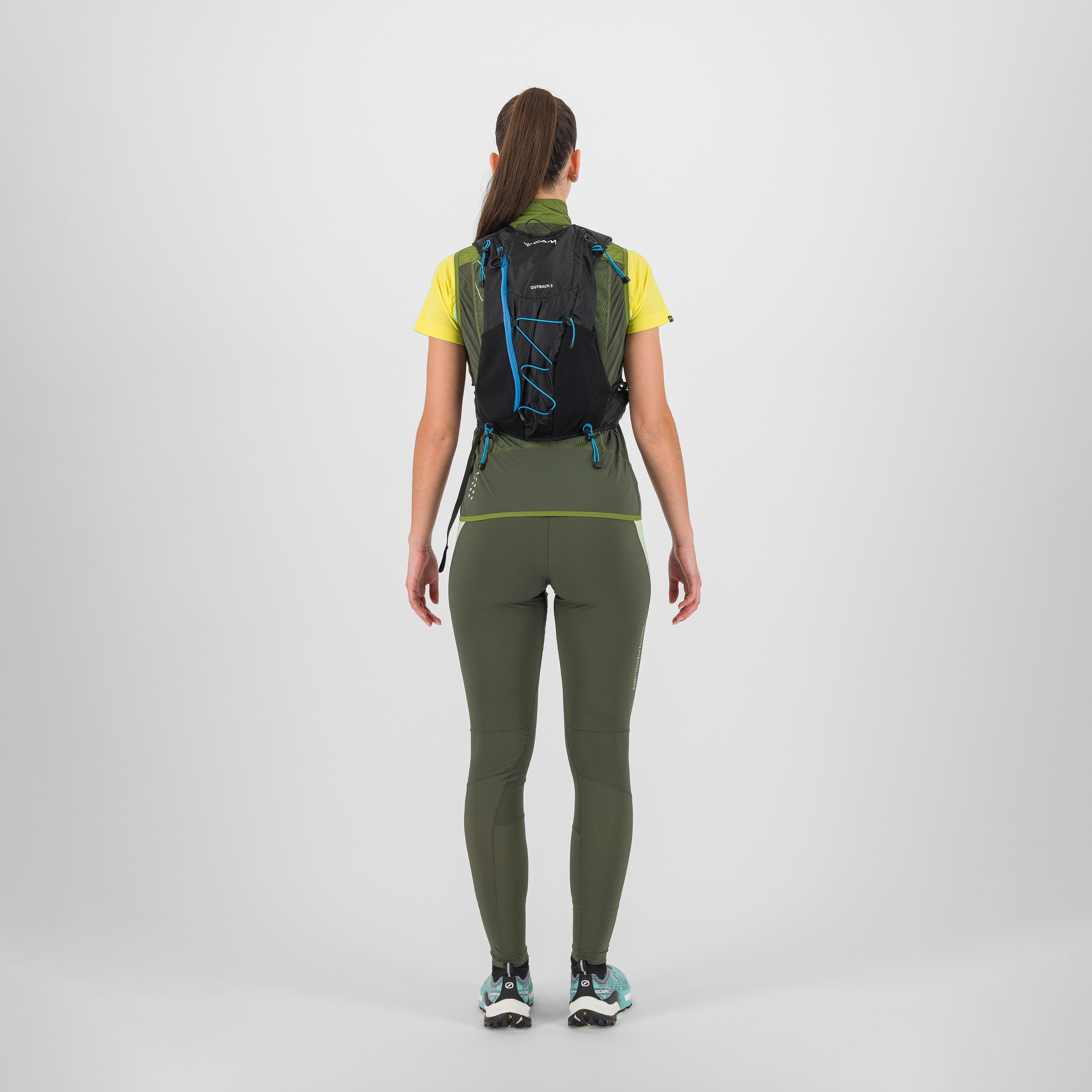 Lavaredo w vest - cedar green/rifle green - karpos
