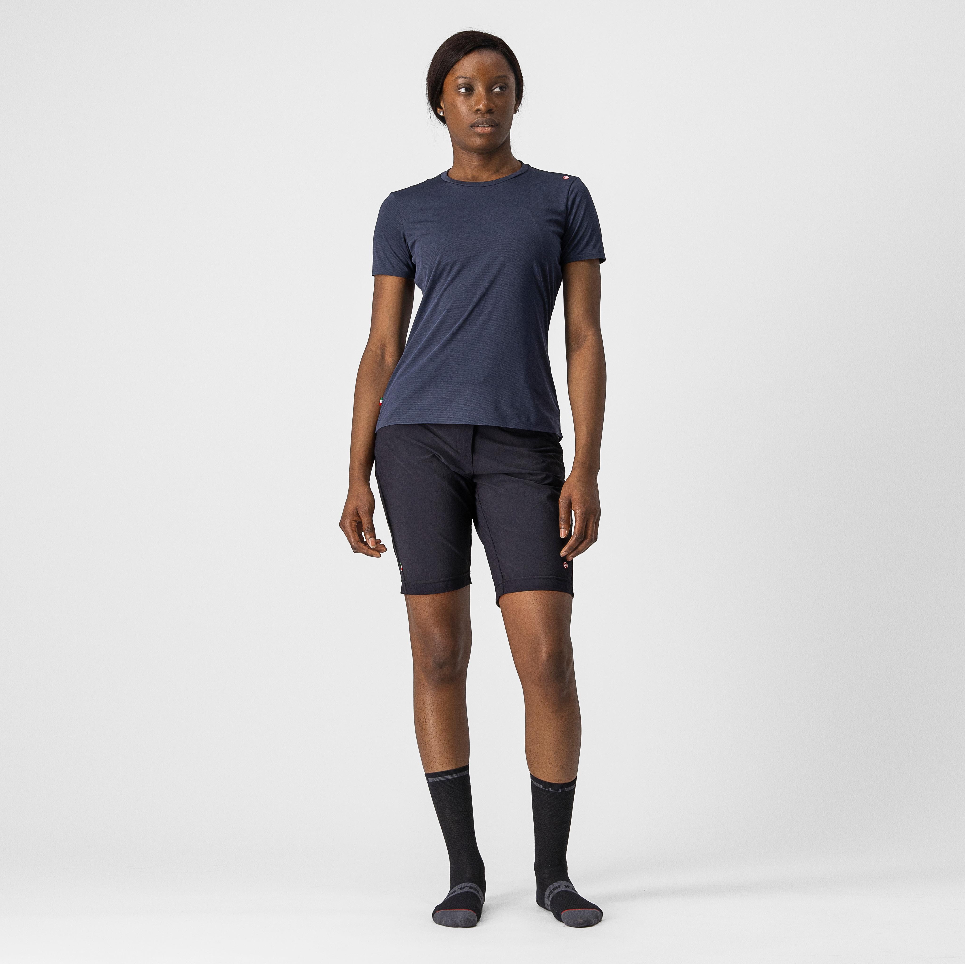 Tech 2 w tee - savile blue - castelli