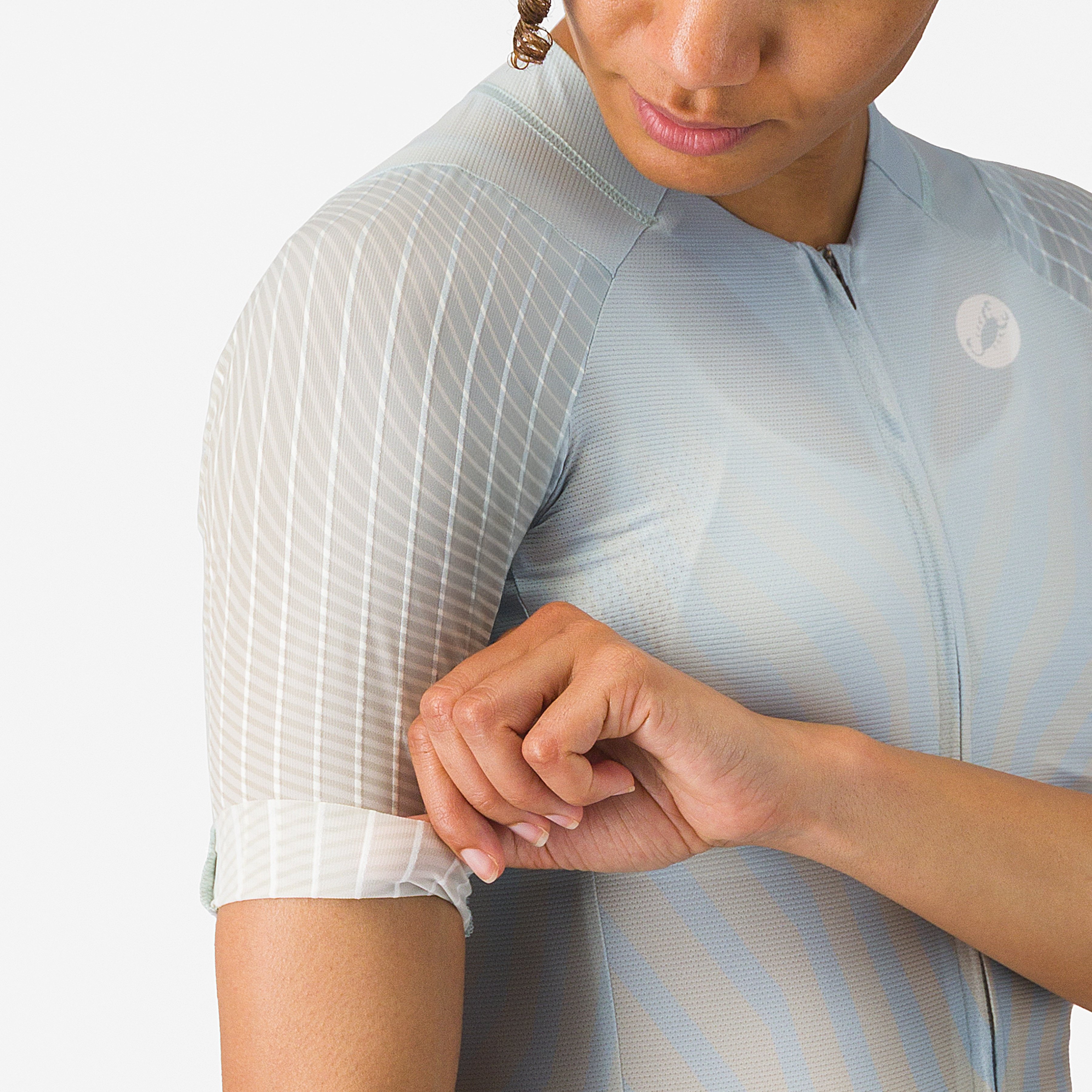 Free speed 3 w race top - winter sky/silver moon - castelli