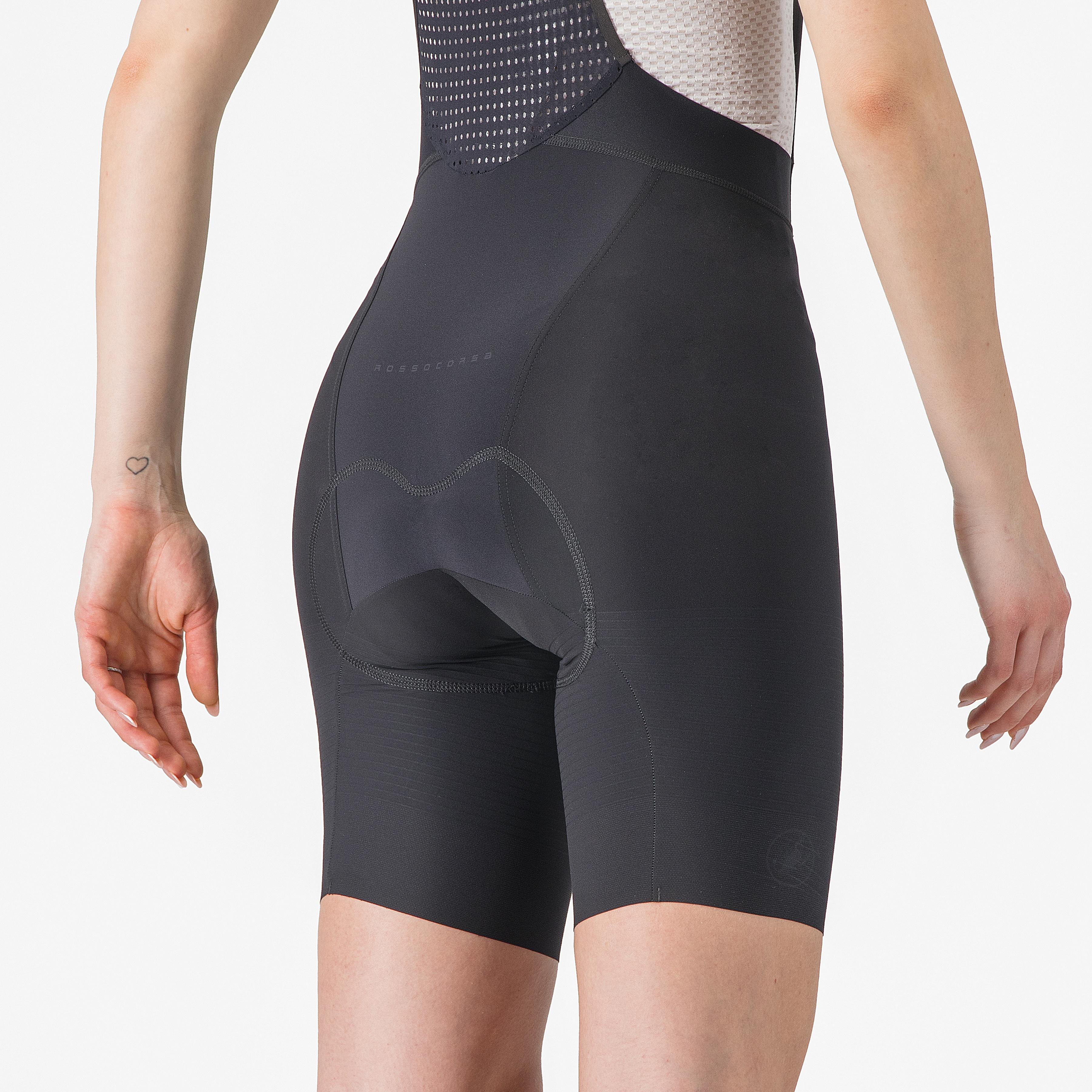 Premio black w bibshort - black - castelli