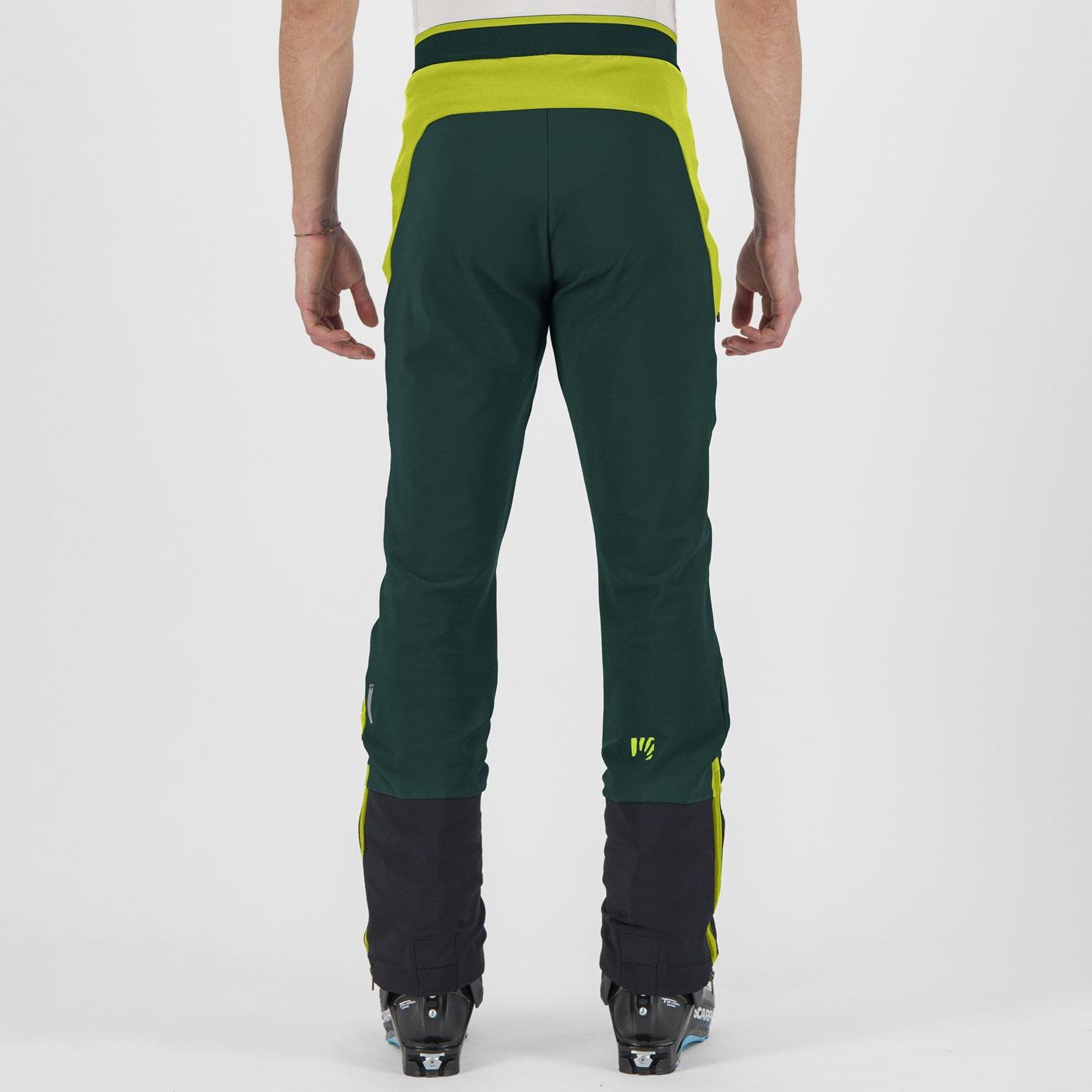 Grand mont skimo pant - forest/kiwi colada - karpos