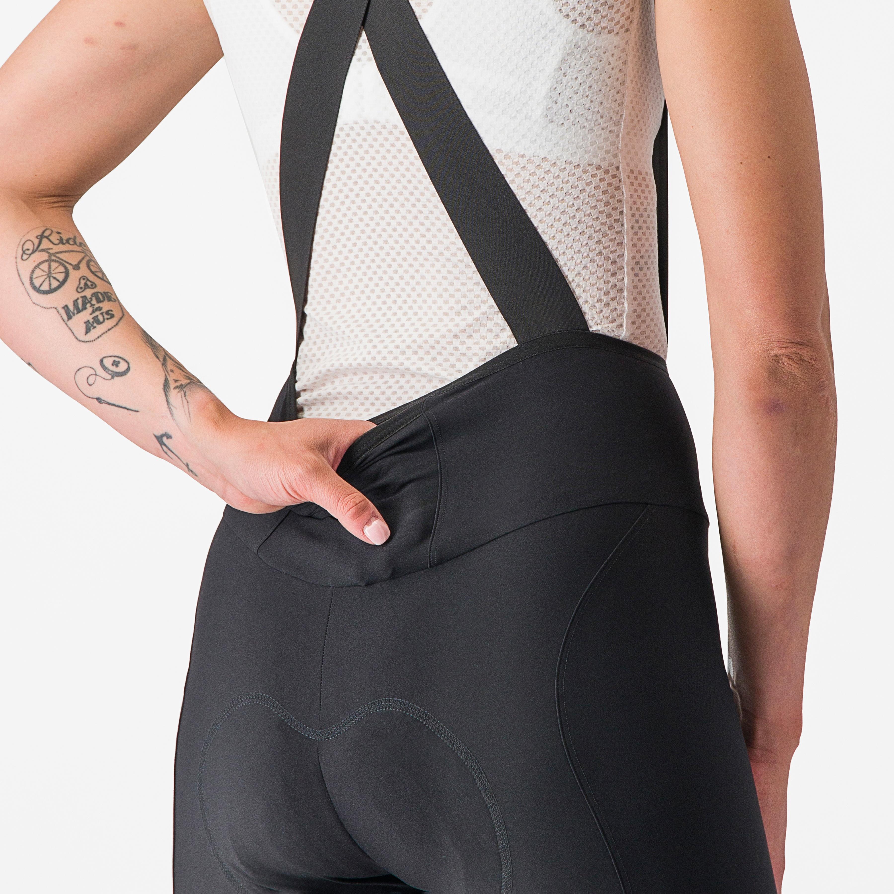 Espresso w dt bibshort - black - castelli