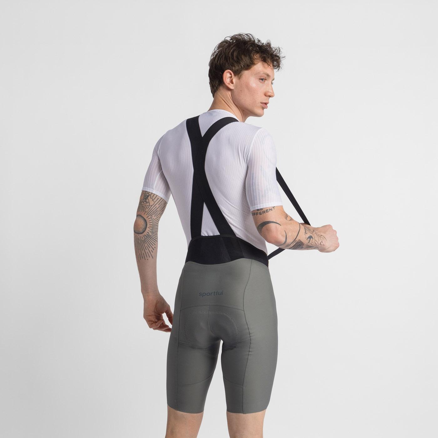 Ltd 2 bibshort - gun metal - sportful