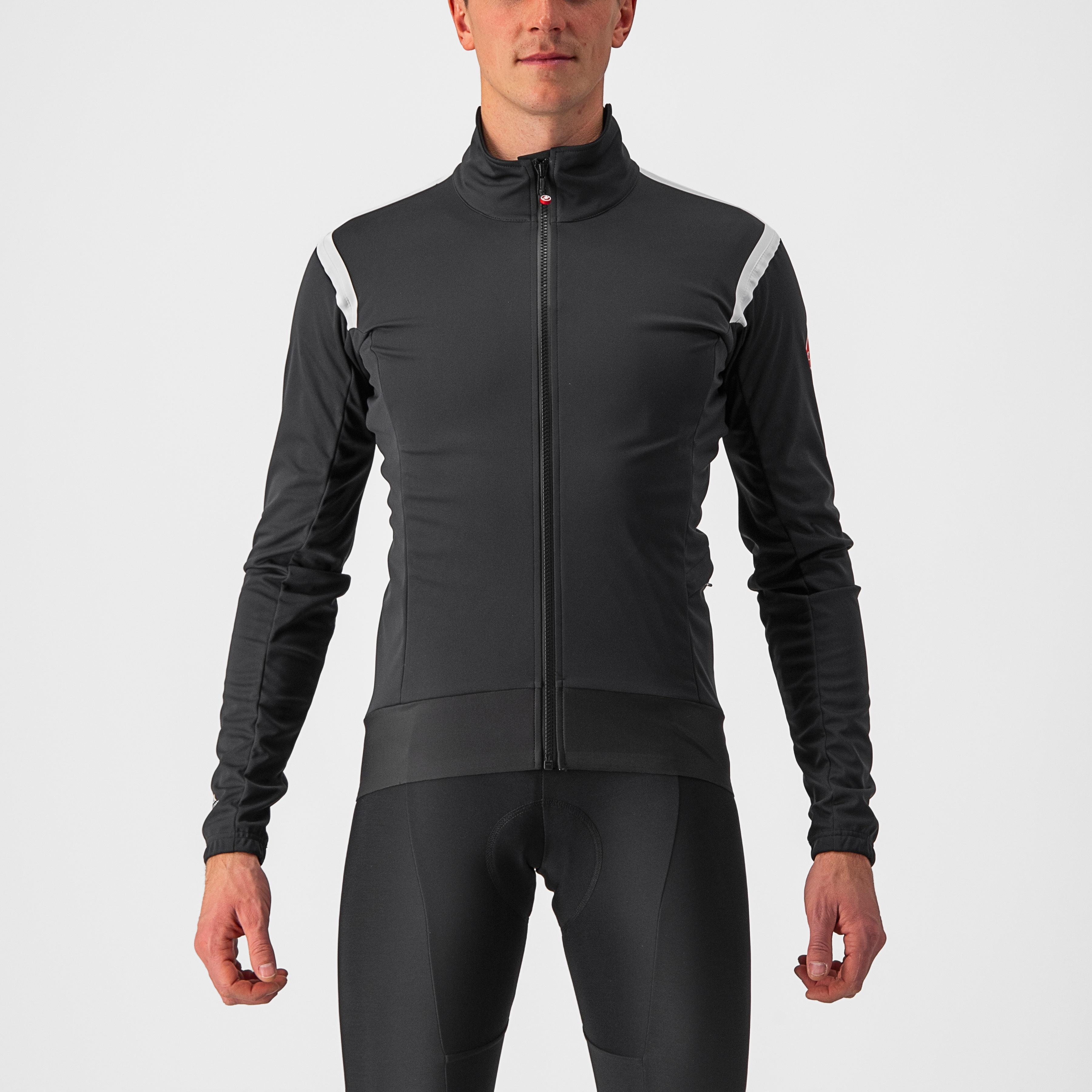 Alpha ros 2 light jacket - light black/white-black - castelli