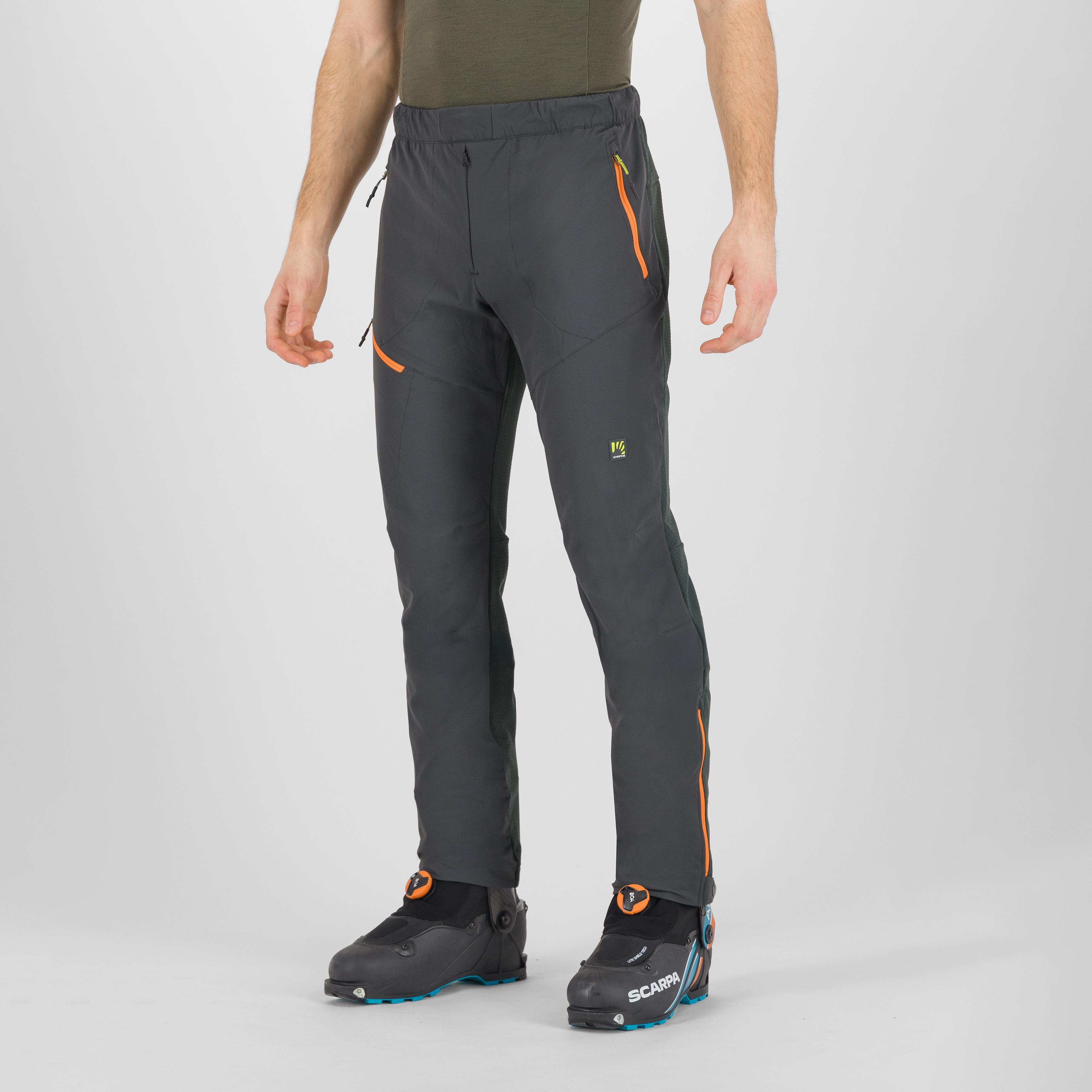 Alagna plus 2.0 pants - woodl.gray/vibr.orange - karpos