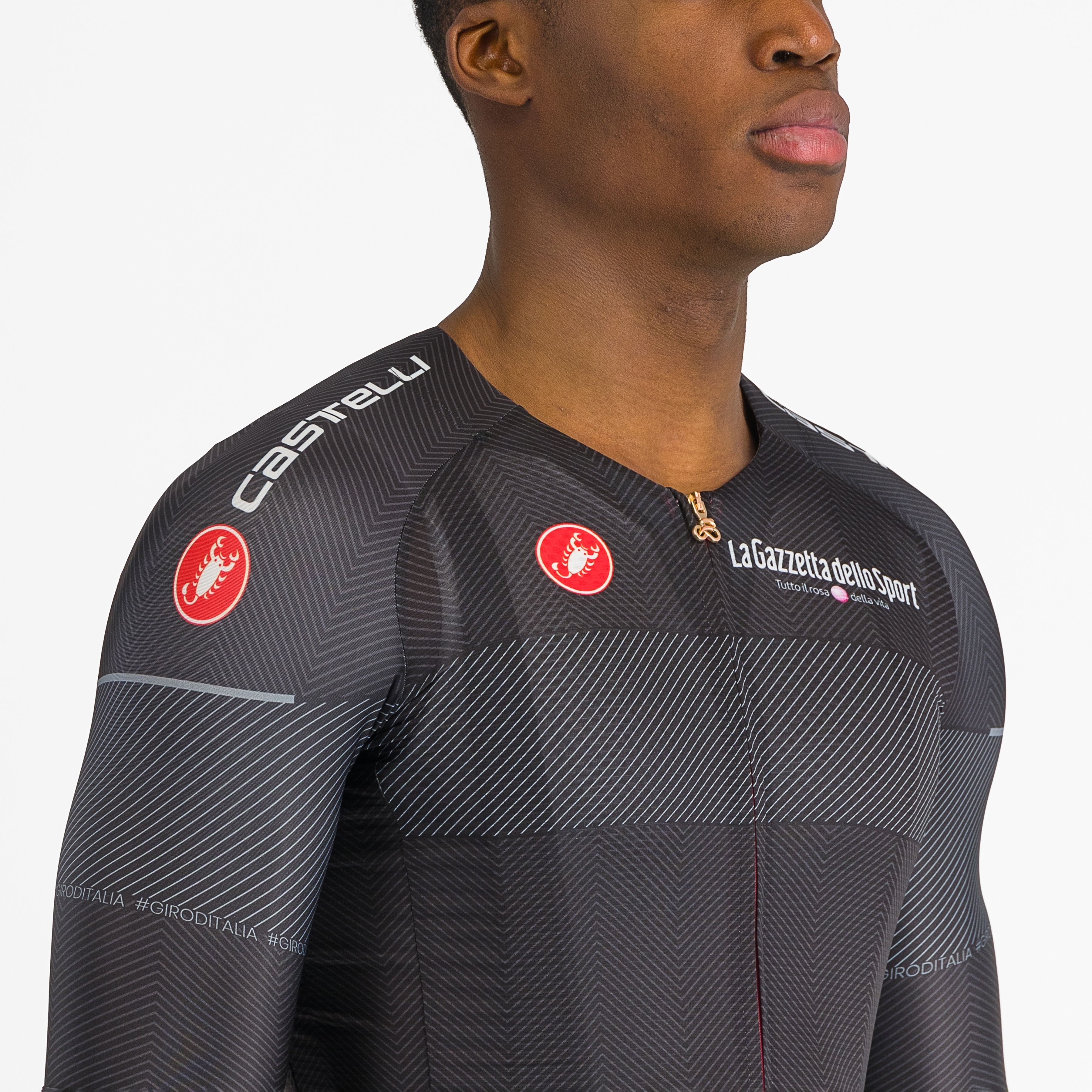 #giro107 race jersey - nero - castelli