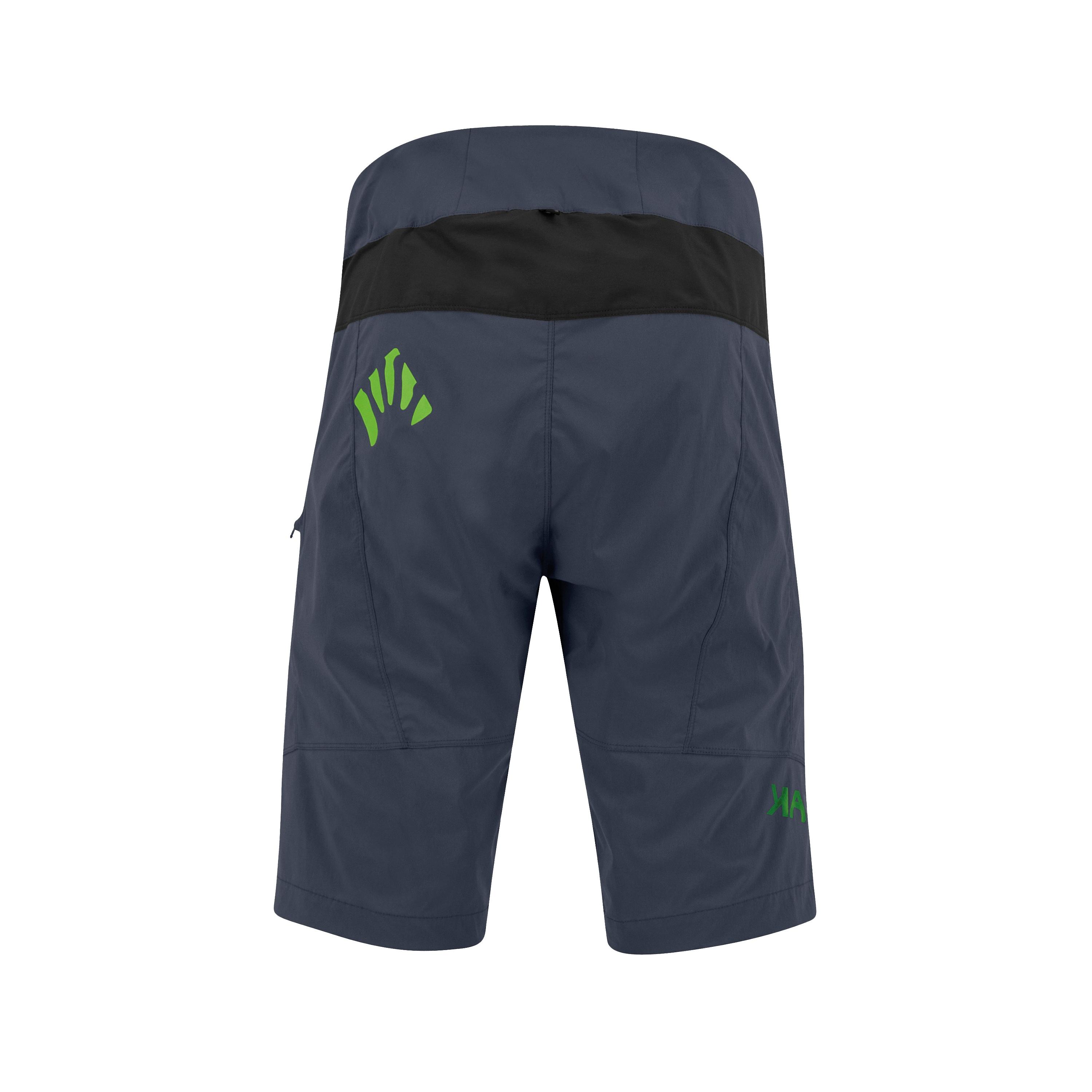 Val viola short - ombre blue/black/green fluo - karpos