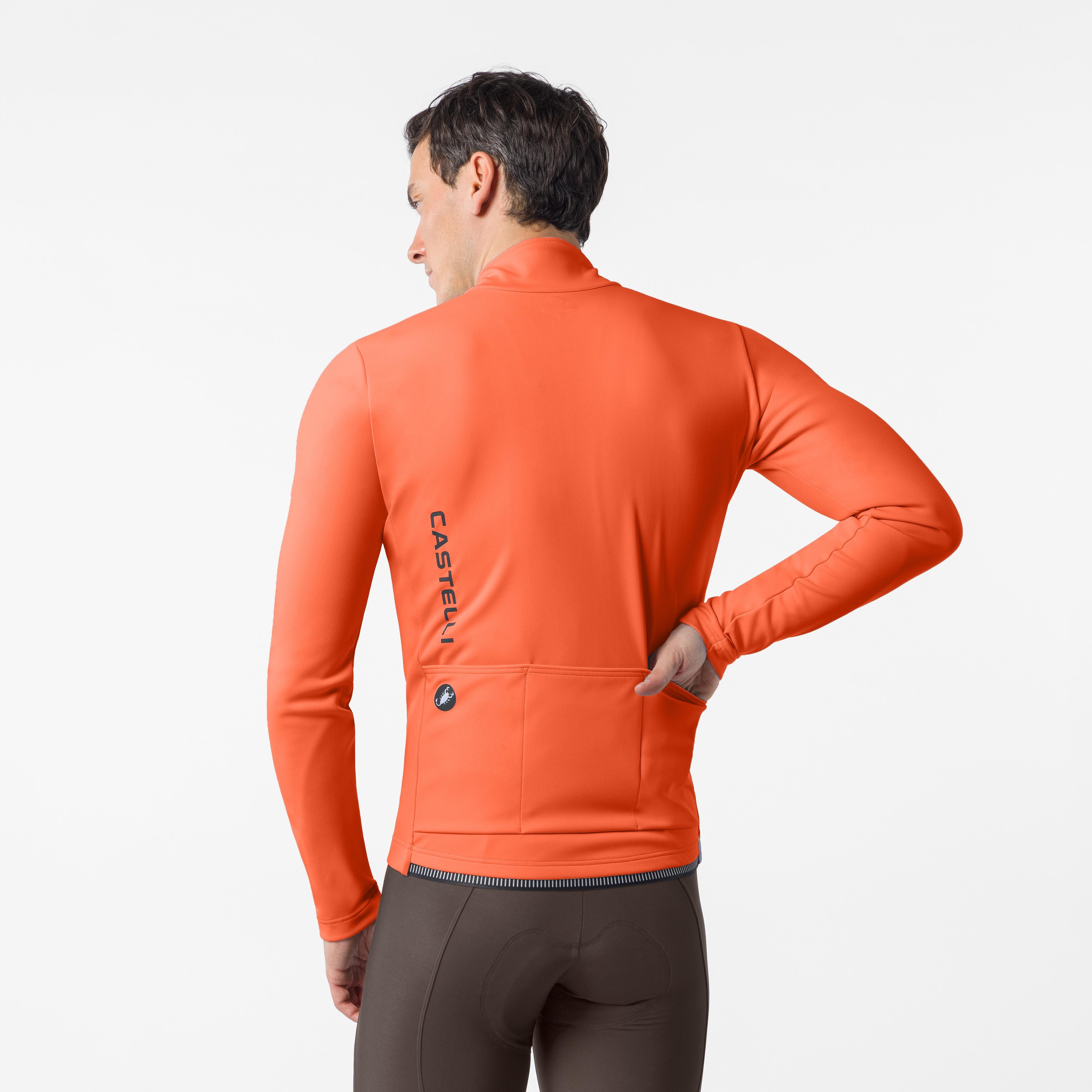 Espresso 2 jacket - brilliant orange - castelli