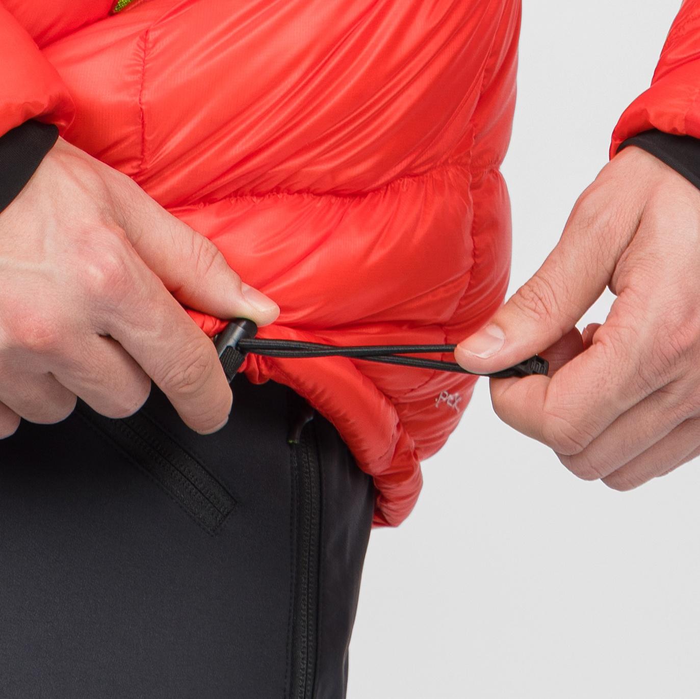 K-performance summit down jacket - flame - karpos
