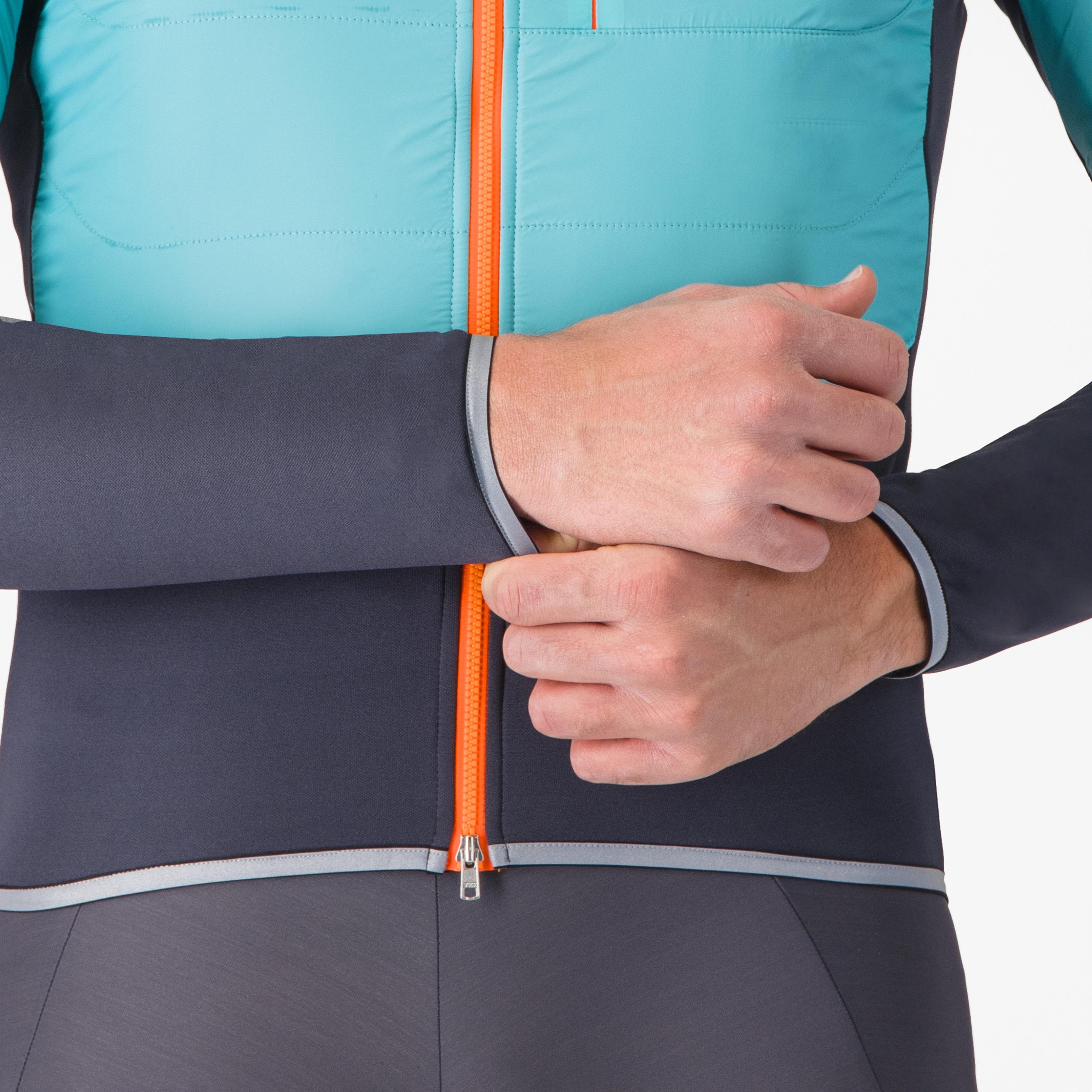 Unlimited jacket - pool blue/dark gray - castelli