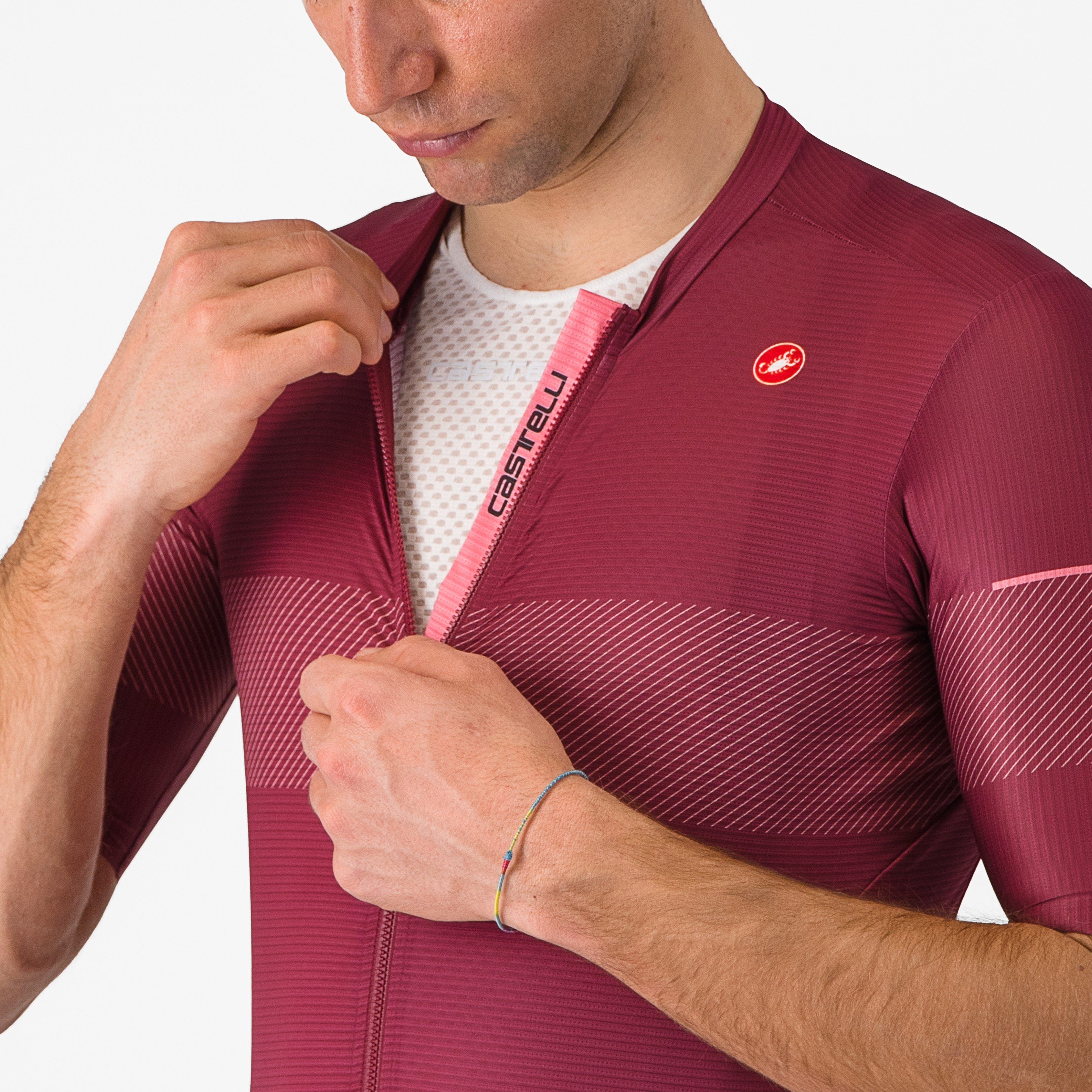 #giro trofeo jersey - granata - castelli