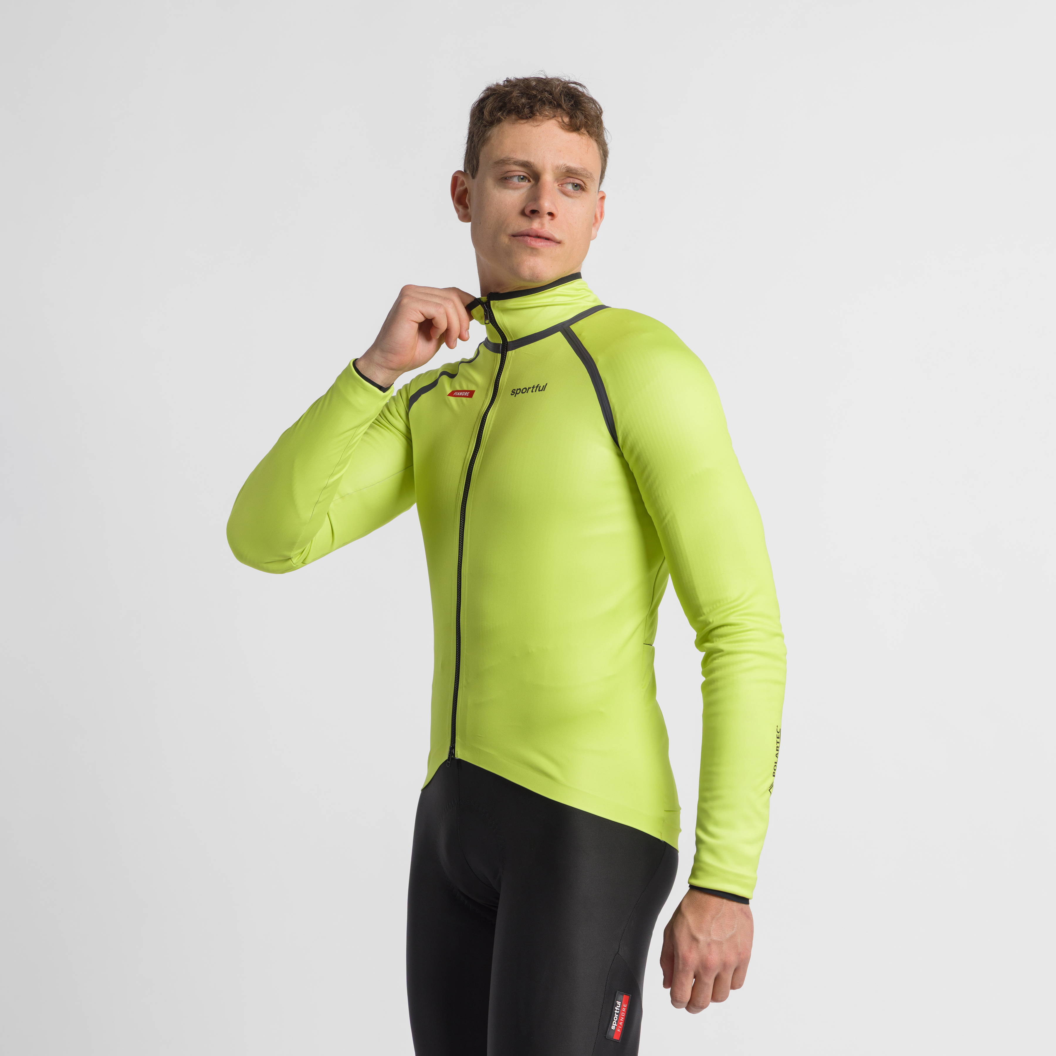 Fiandre hyperjacket - neon whisper - sportful