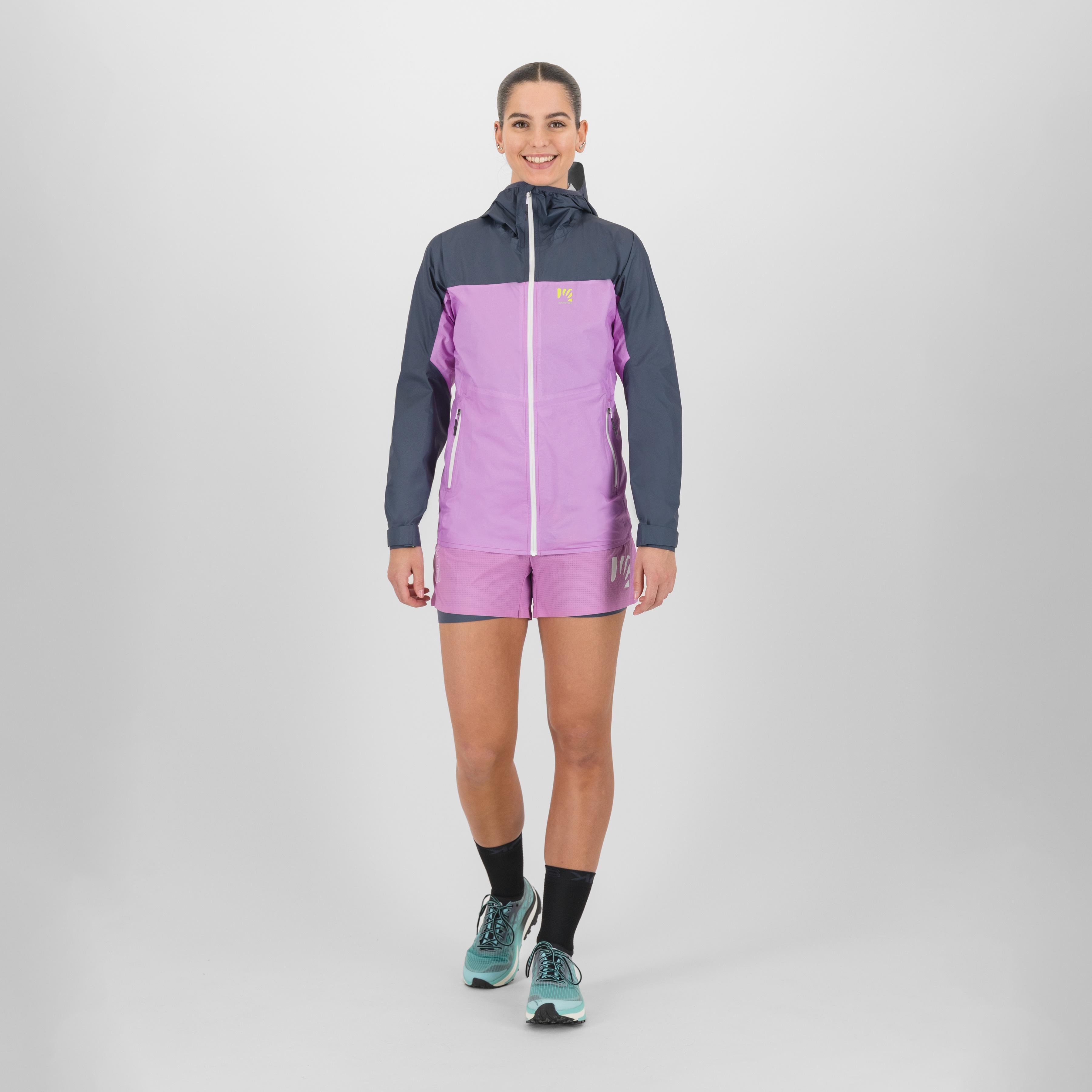 Lavaredo rain evo w jacket - ombre blue/bloom - karpos