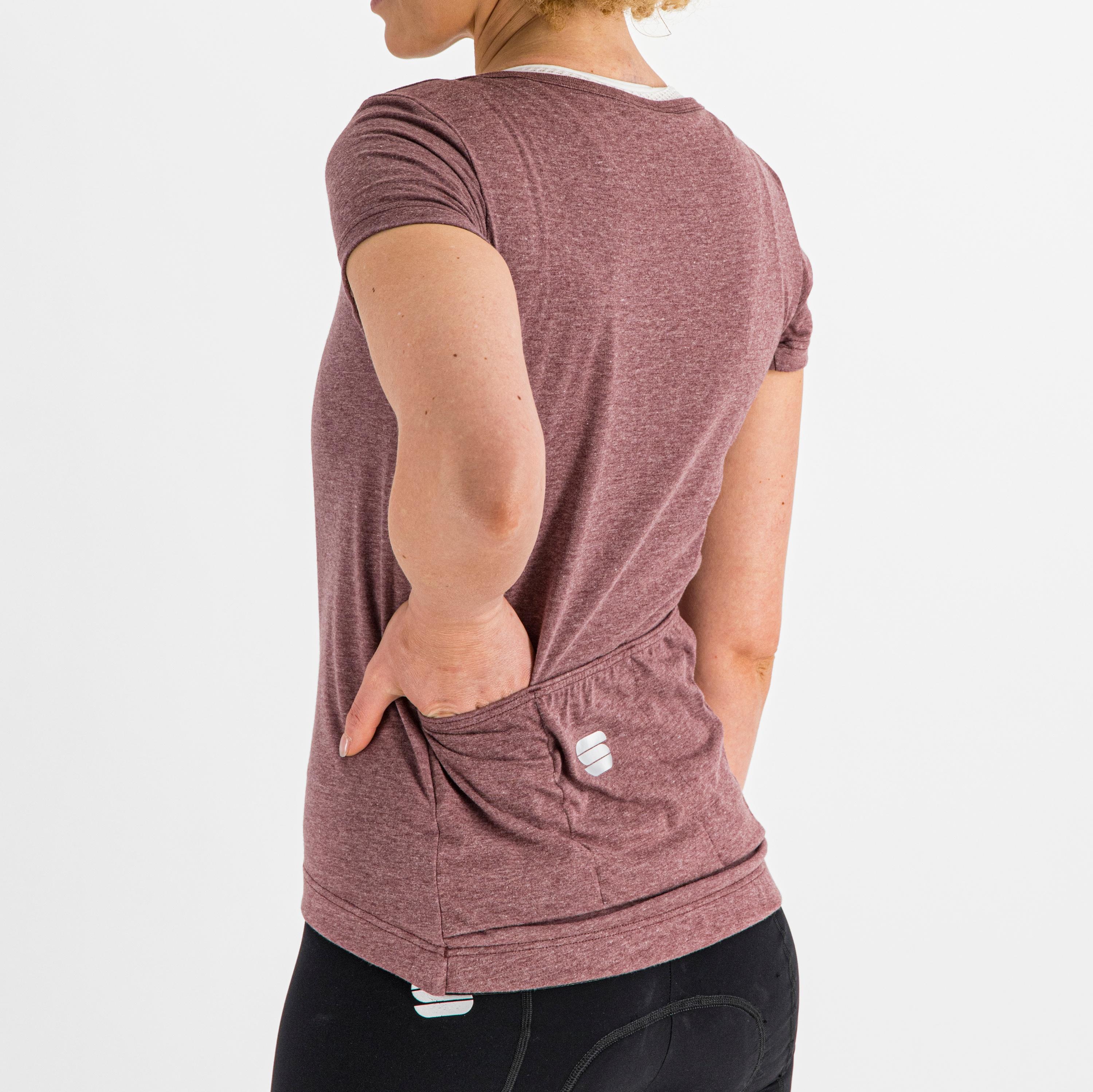 Giara w tee - red wine - sportful