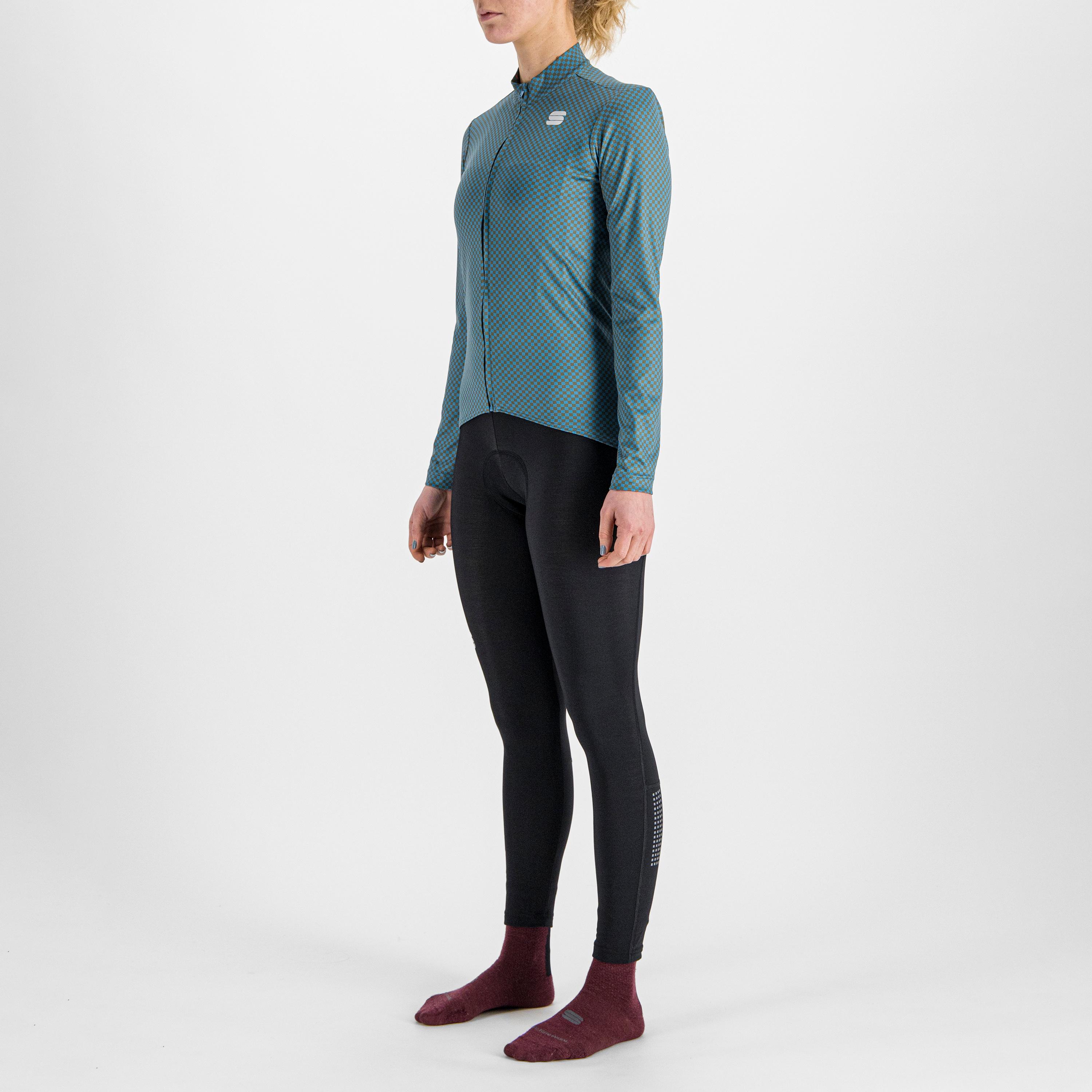 Checkmate w thermal jersey - berry blue beetle pompelmo - sportful